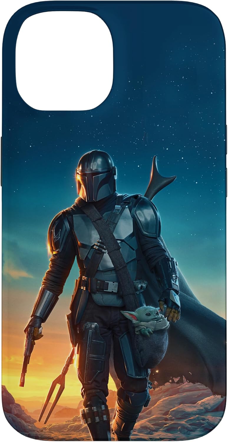 Thumbnail 3 de Poster Star Wars : Le Mandalorien et Grogu au Coucher du Soleil – Coque pour iPhone XS Max