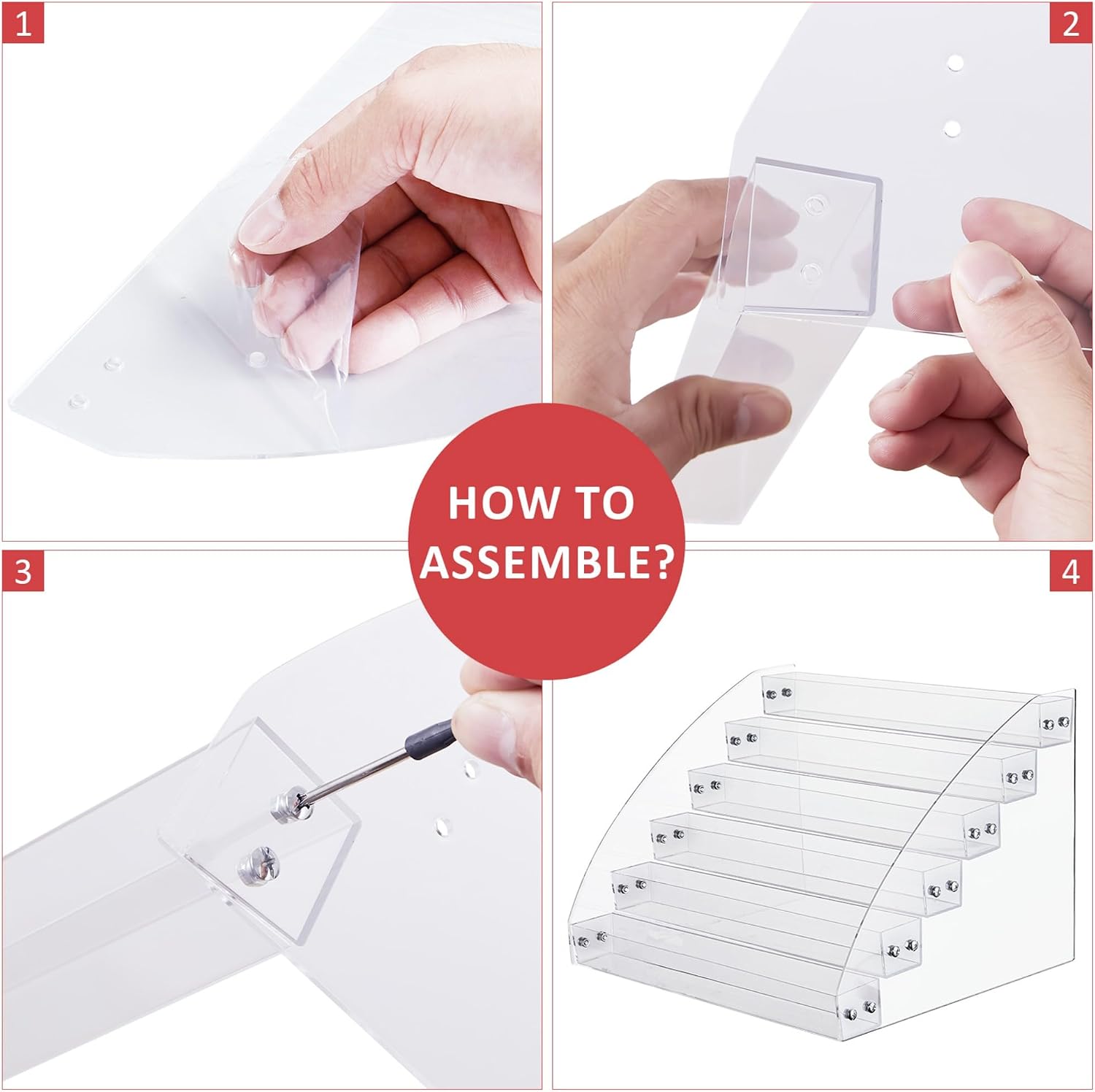 Thumbnail 6 de Kingrow Nail Polish Organizer Rack 6 Layers