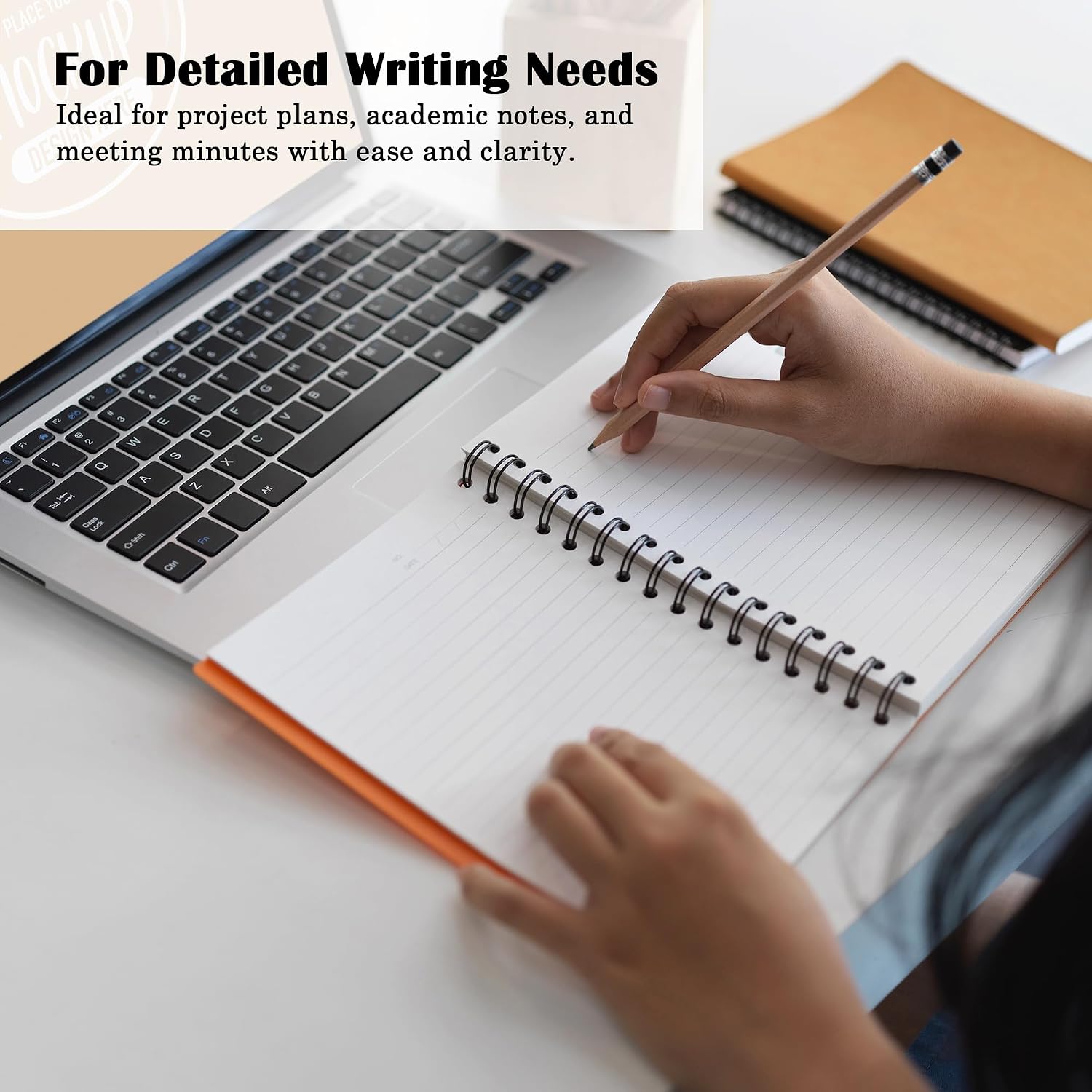Detalle de AJIPUX Difference Maker Spiral Notebook, 80 Pages, Hardcover