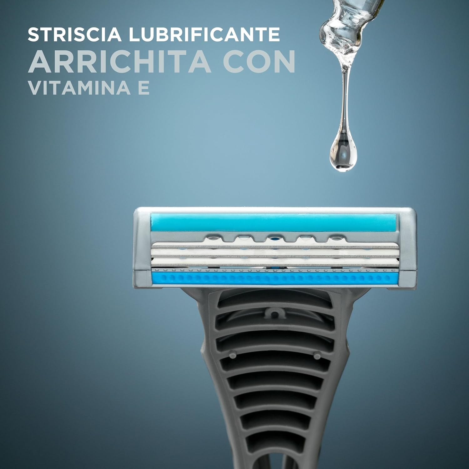 Thumbnail 3 de Wilkinson Sword Essential 3 Black — Rasoio usa e getta a 3 lame, testina girevole, Aloe, confezione da 12