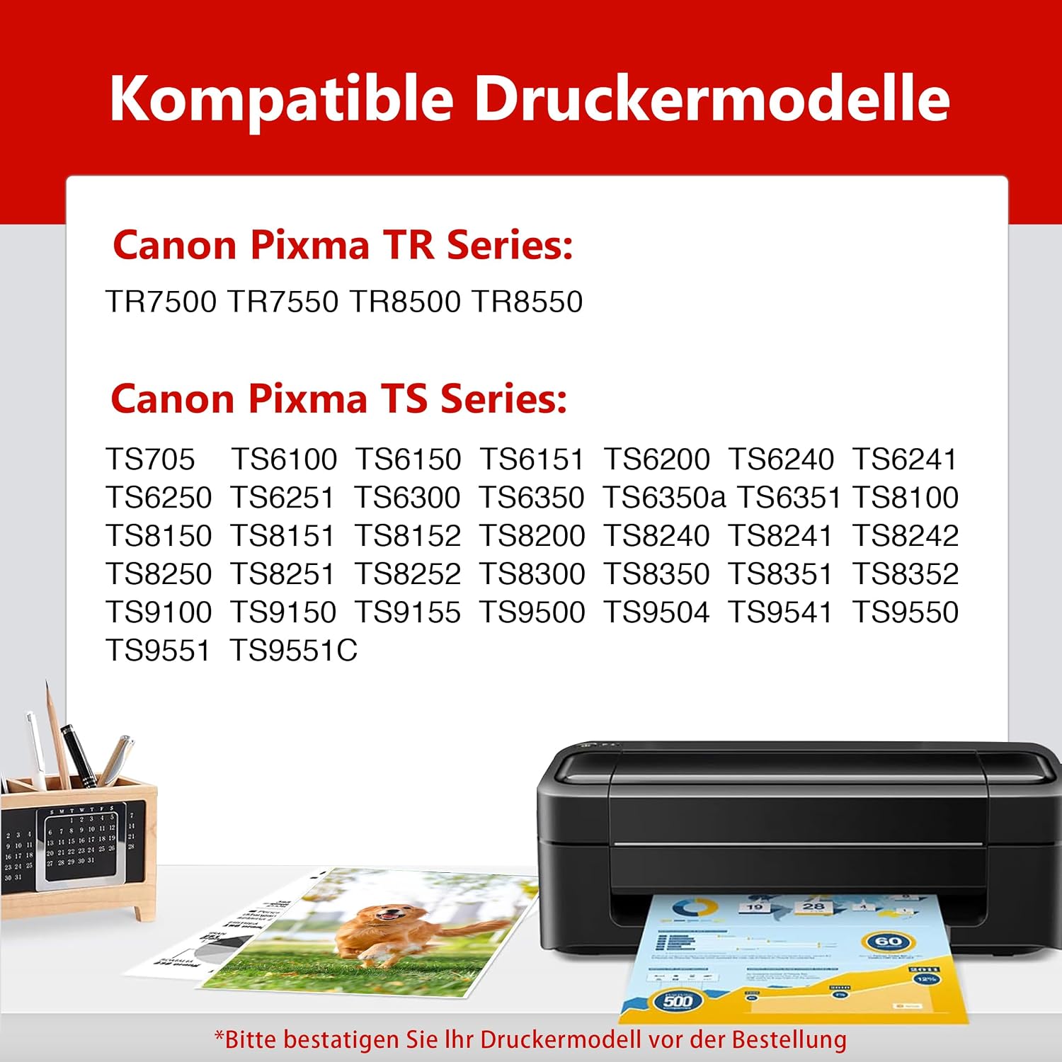 Detalle 2 de Aurotec PGI-580 / CLI-581 XXL Multipack (15 Patronen) kompatibel für Canon Pixma TR / TS