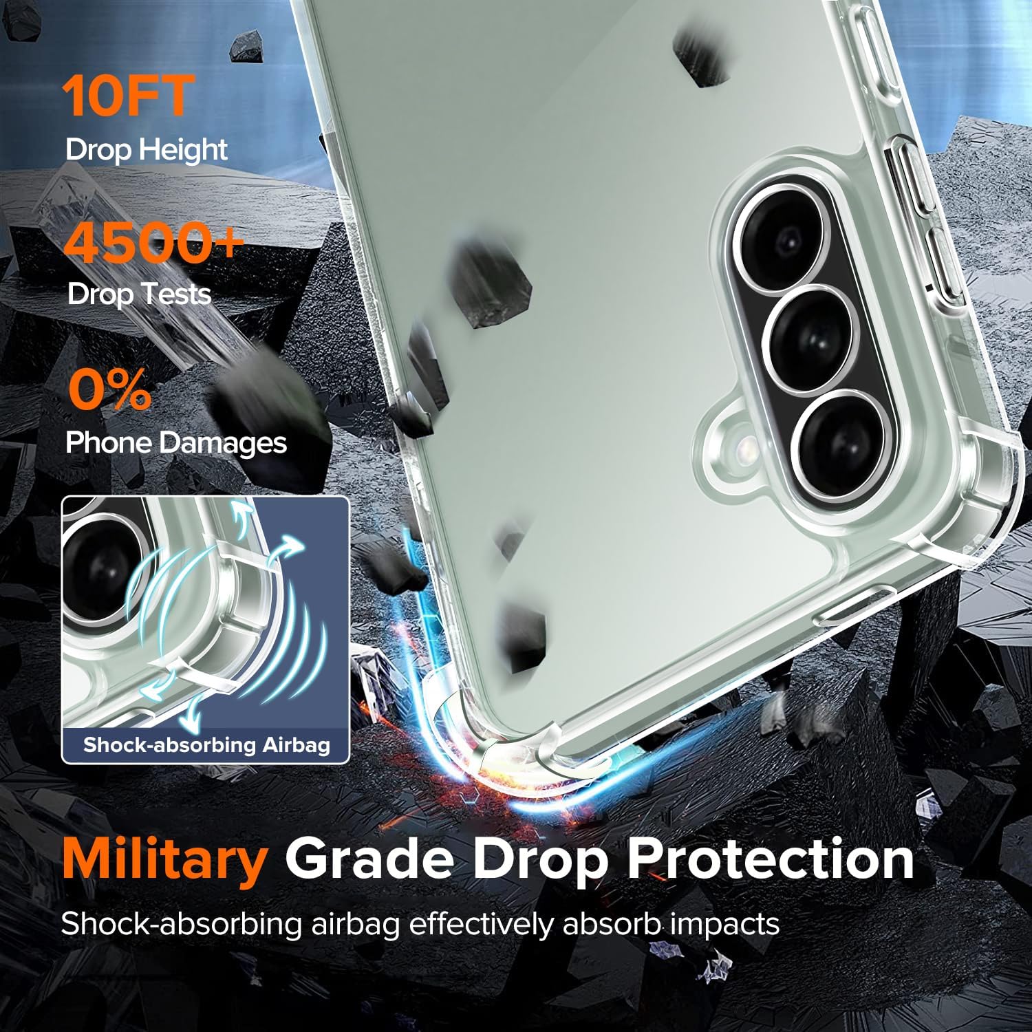 Thumbnail 3 de ivoler Cover for Samsung Galaxy A56 5G 3-Pack screen protectors