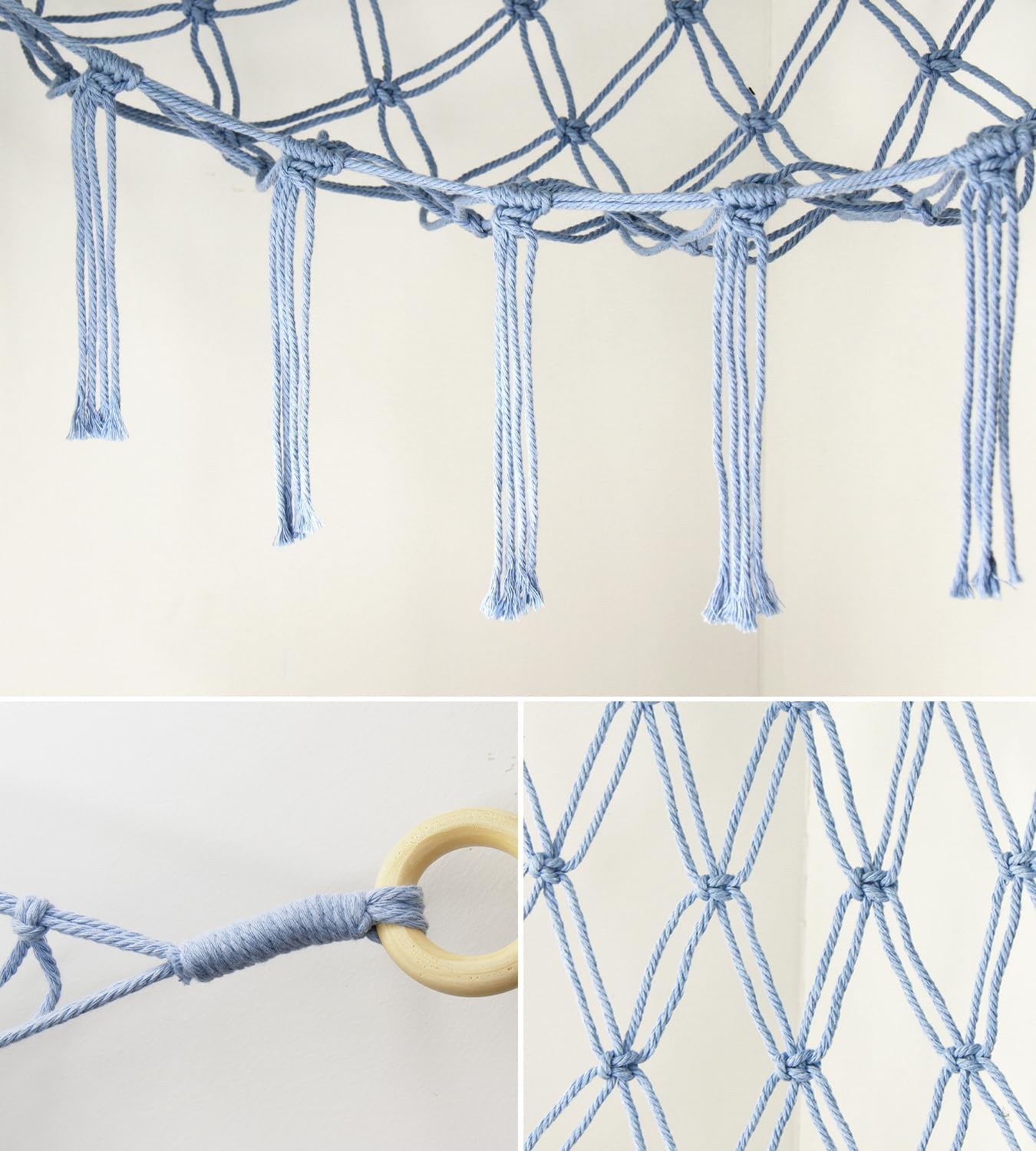 Detalle de Teddy Hammock Toy Storage: A practical, charming stuffed animal organiser