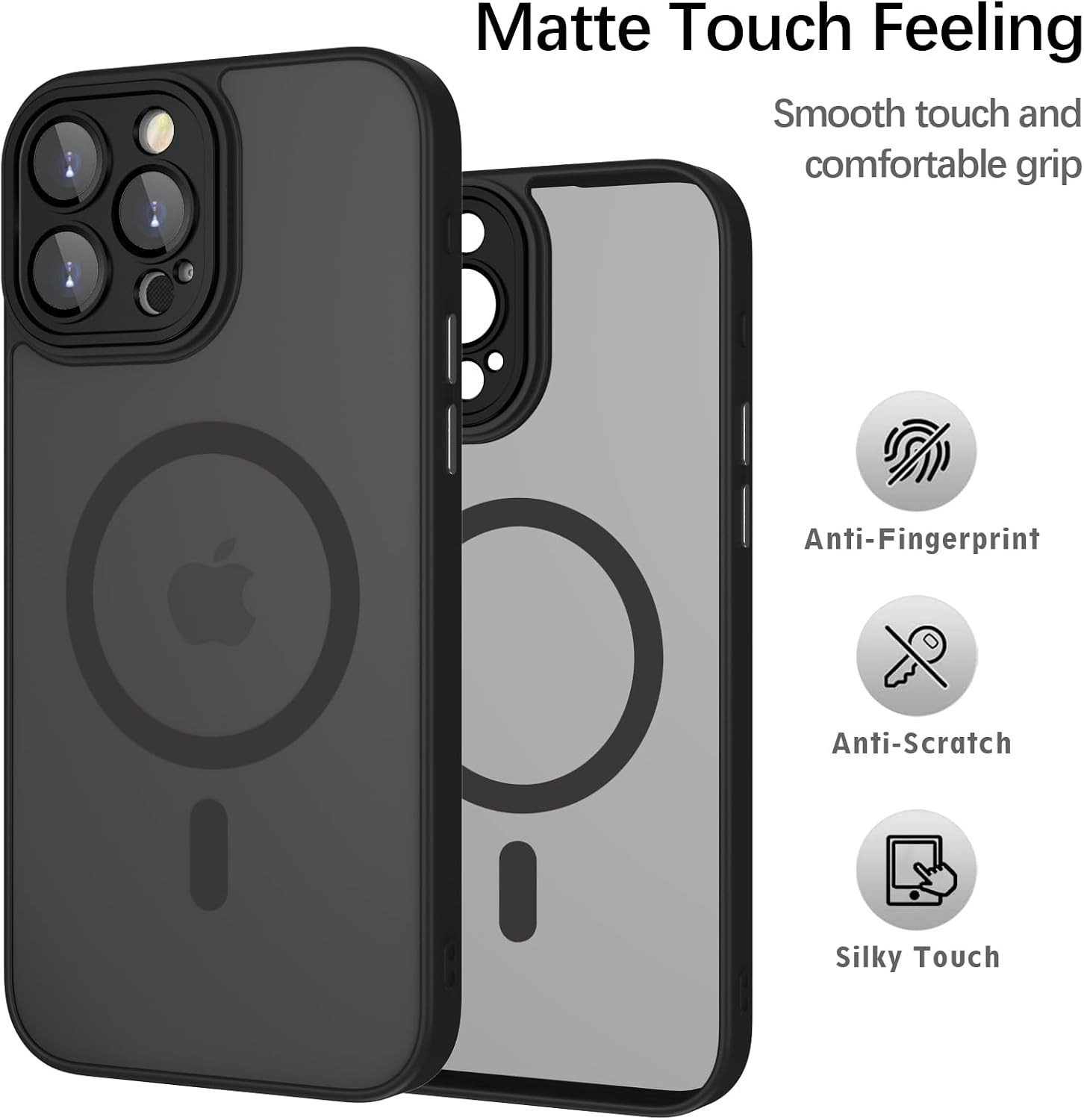 Detalle 2 de YUANDMI Cover Magnetica iPhone 16 Pro Max