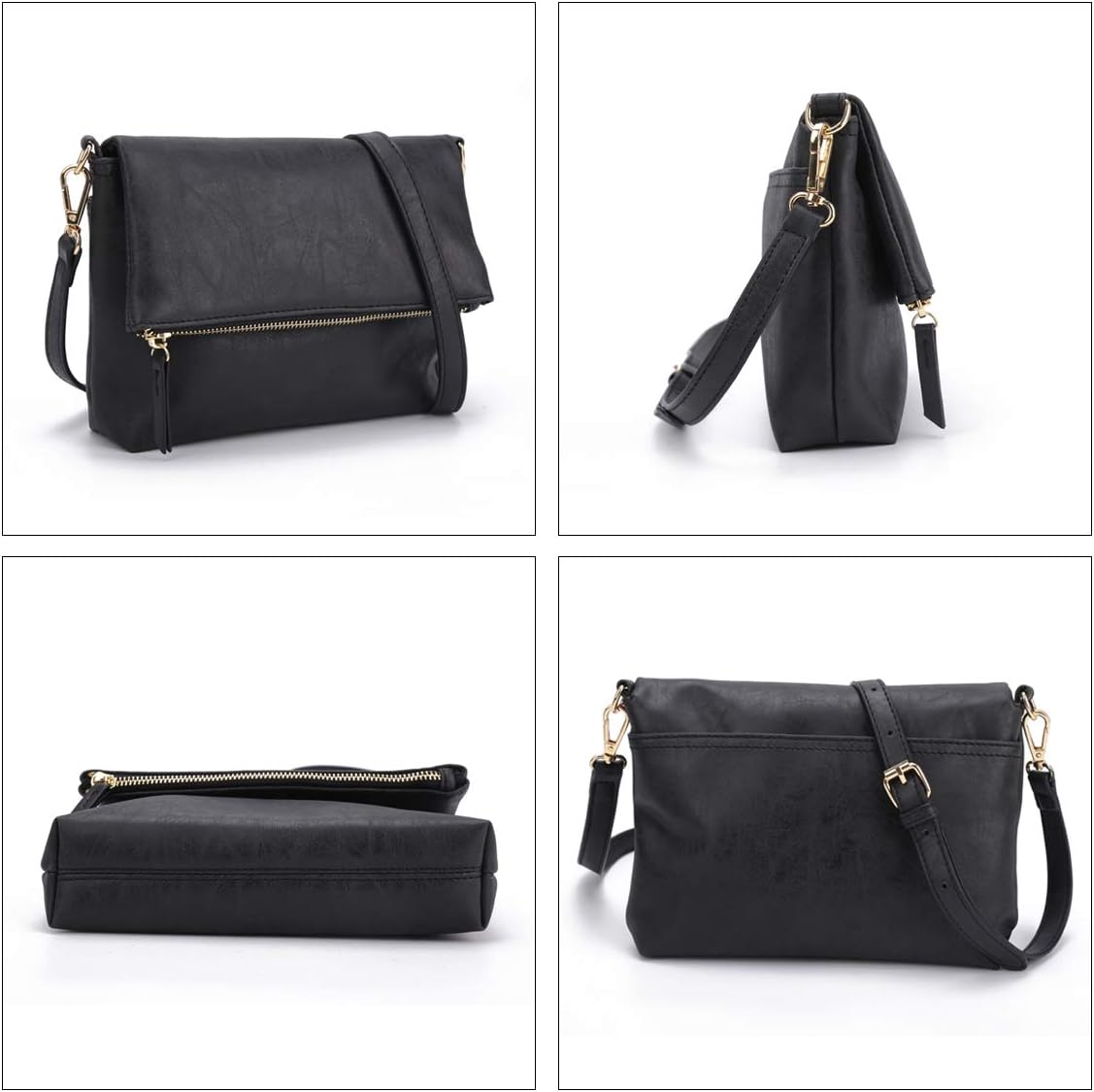Detalle de Gladdon Small Crossbody Bag for Women with Detachable Strap – Vegan PU Leather Purse
