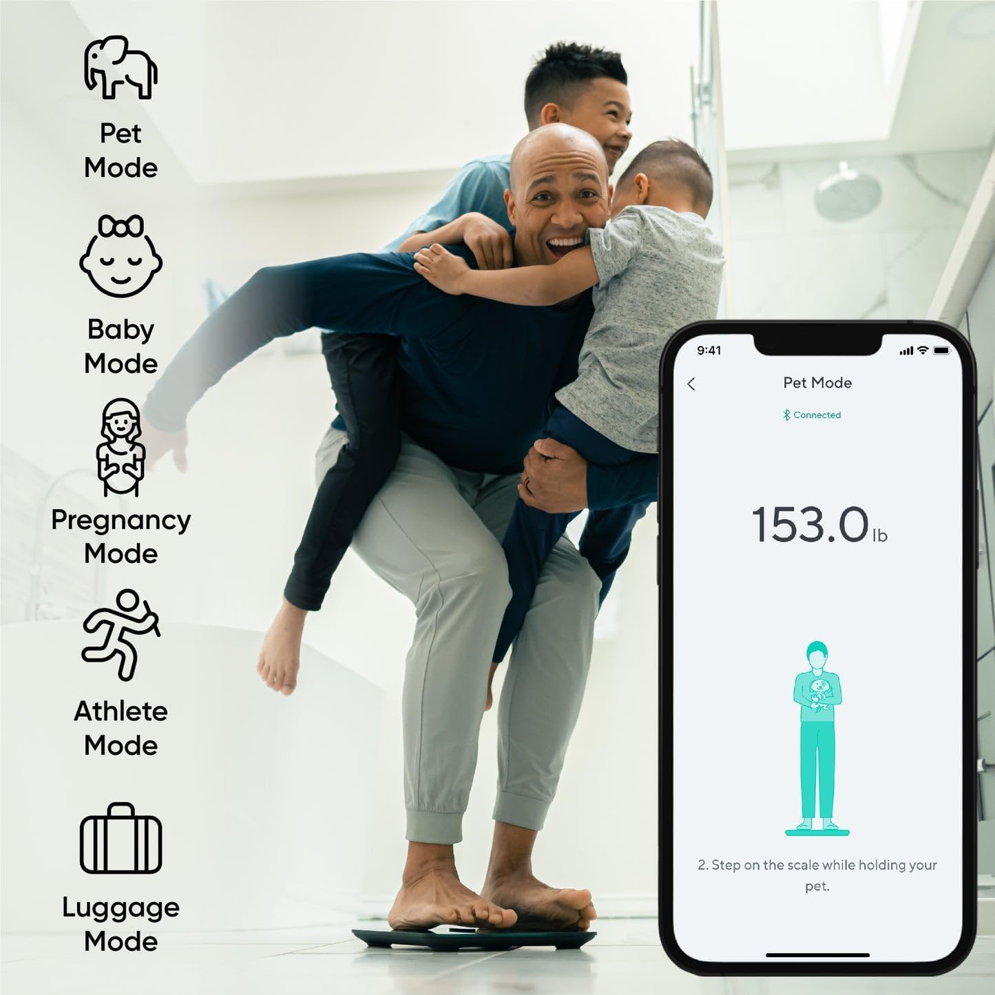 Thumbnail 5 de Wyze Smart Scale X 400 lb digital scale ⚖