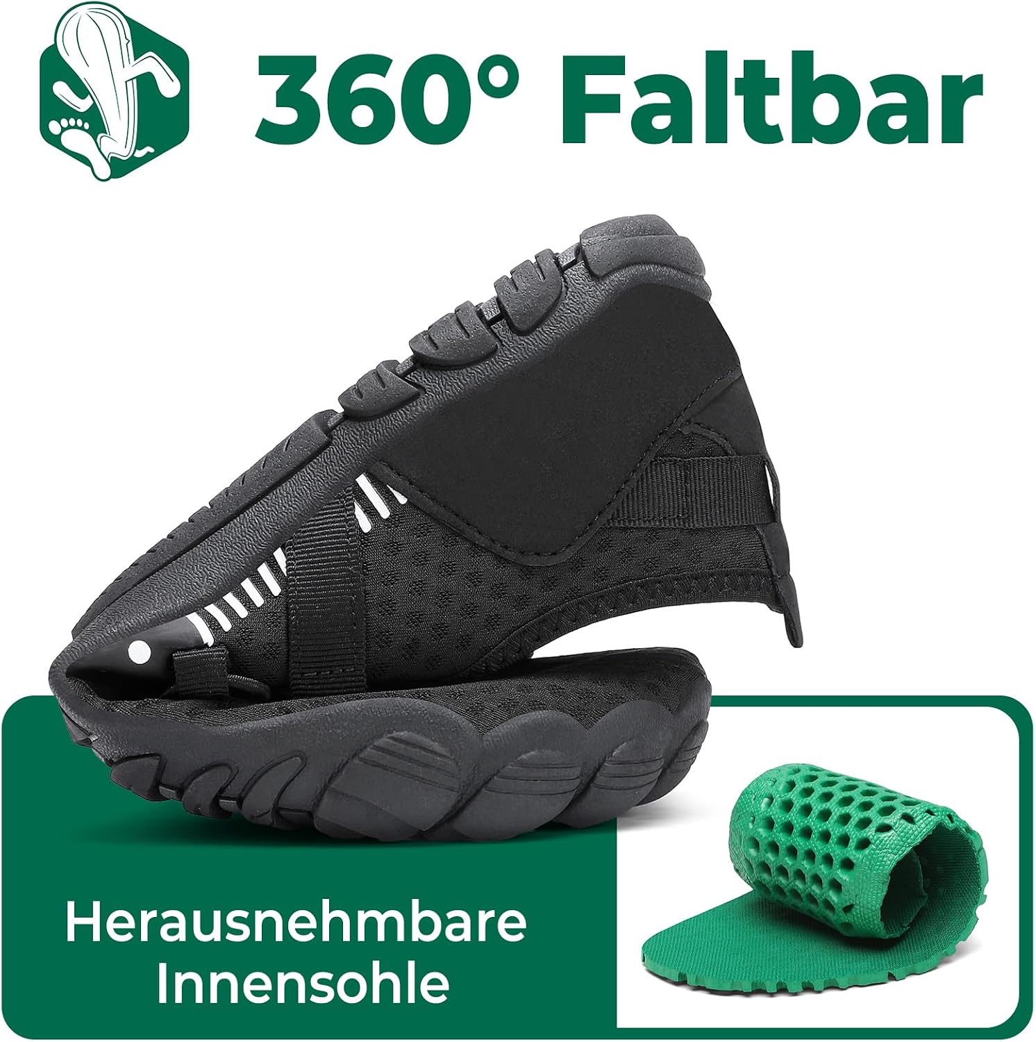 Detalle 2 de SAGUARO Wasserschuhe Aquaschuhe 36-48
