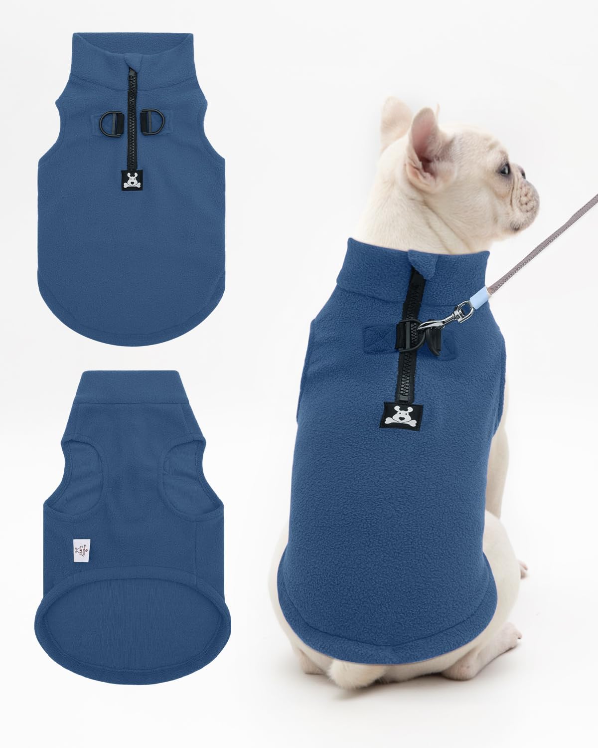 Detalle 2 de CuteBone Fleece Dog Vest DZBX01L