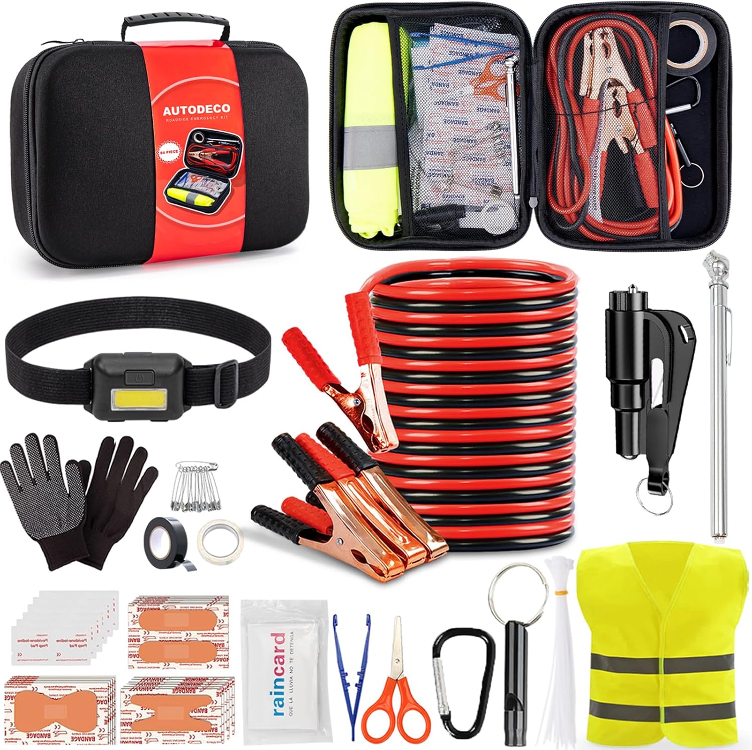 Autodeco Car Roadside Emergency Kit