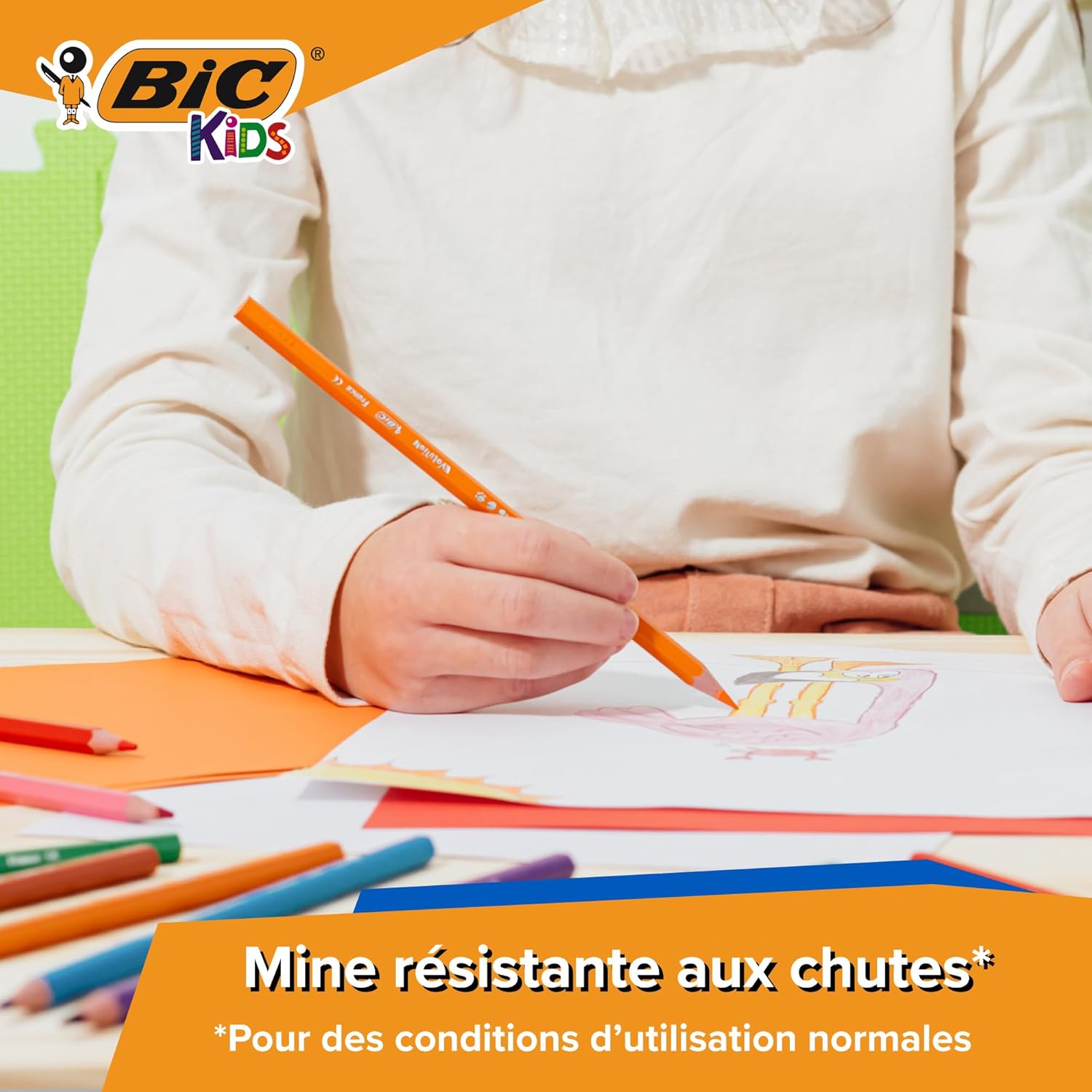 Thumbnail 5 de Bic Kids Evolution Ecolutions Matite Colorate 24