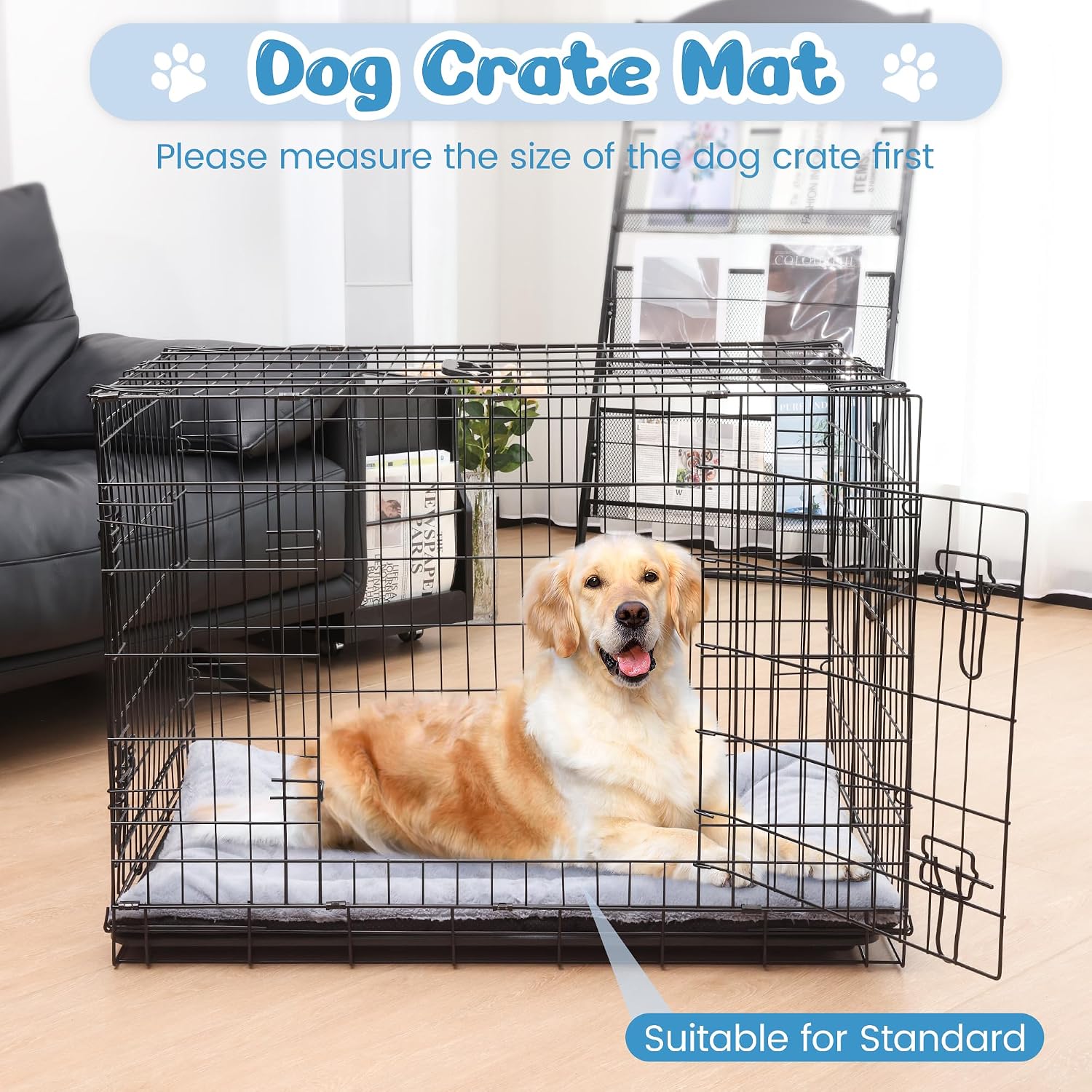 Thumbnail 5 de Baodan XXL washable dog bed 122x75 cm