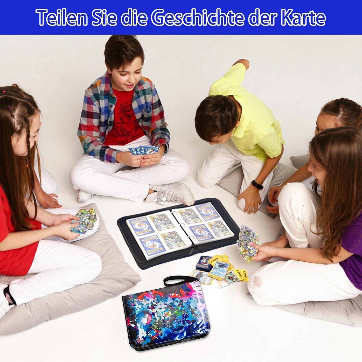 Thumbnail 4 de Pokémon Sammelalbum 50 Seiten, 400 Karten 📚