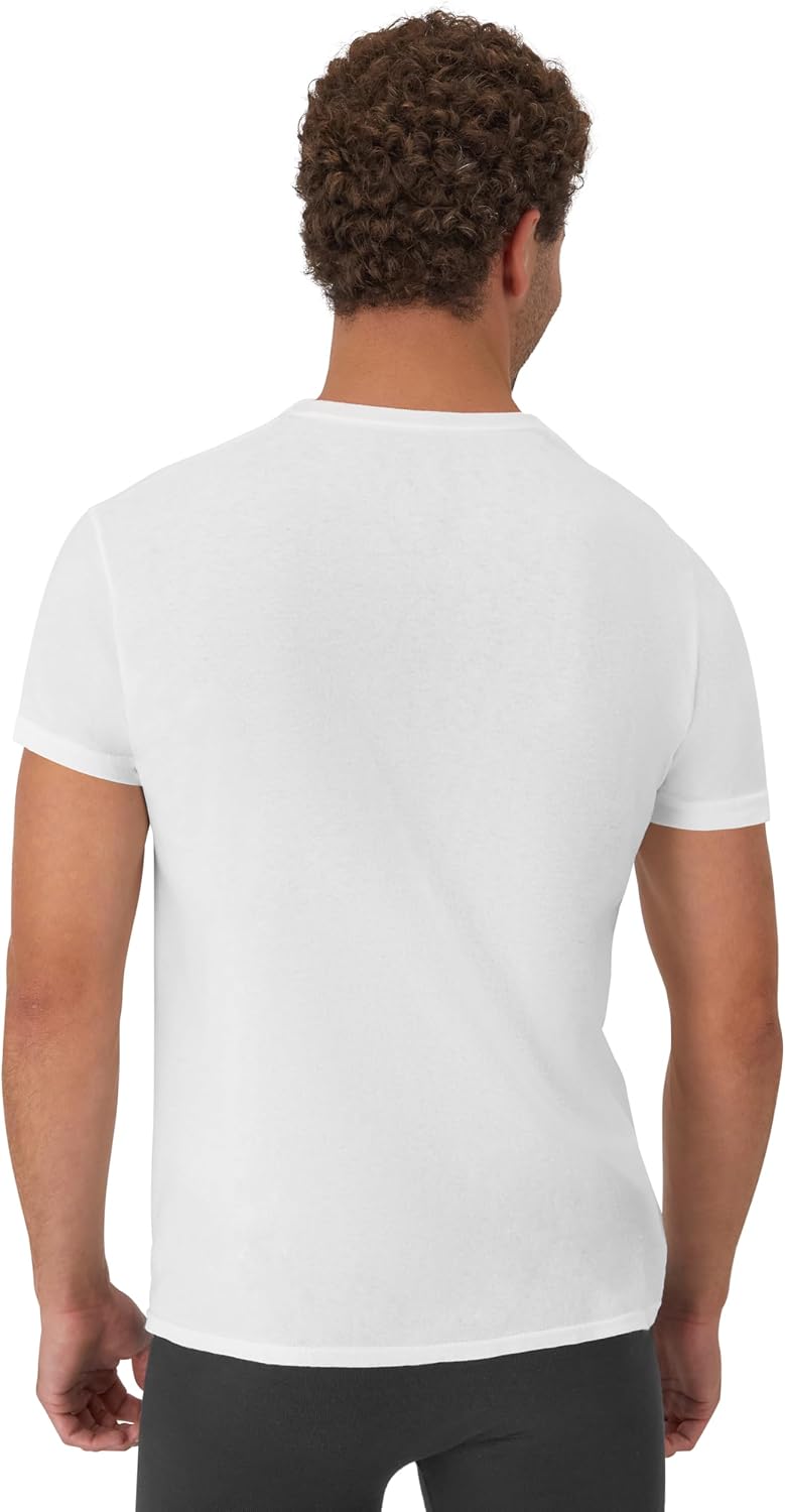 Detalle 2 de Hanes Men's Undershirt Packs: Stay-Tucked Soft Cotton, Classic Fit