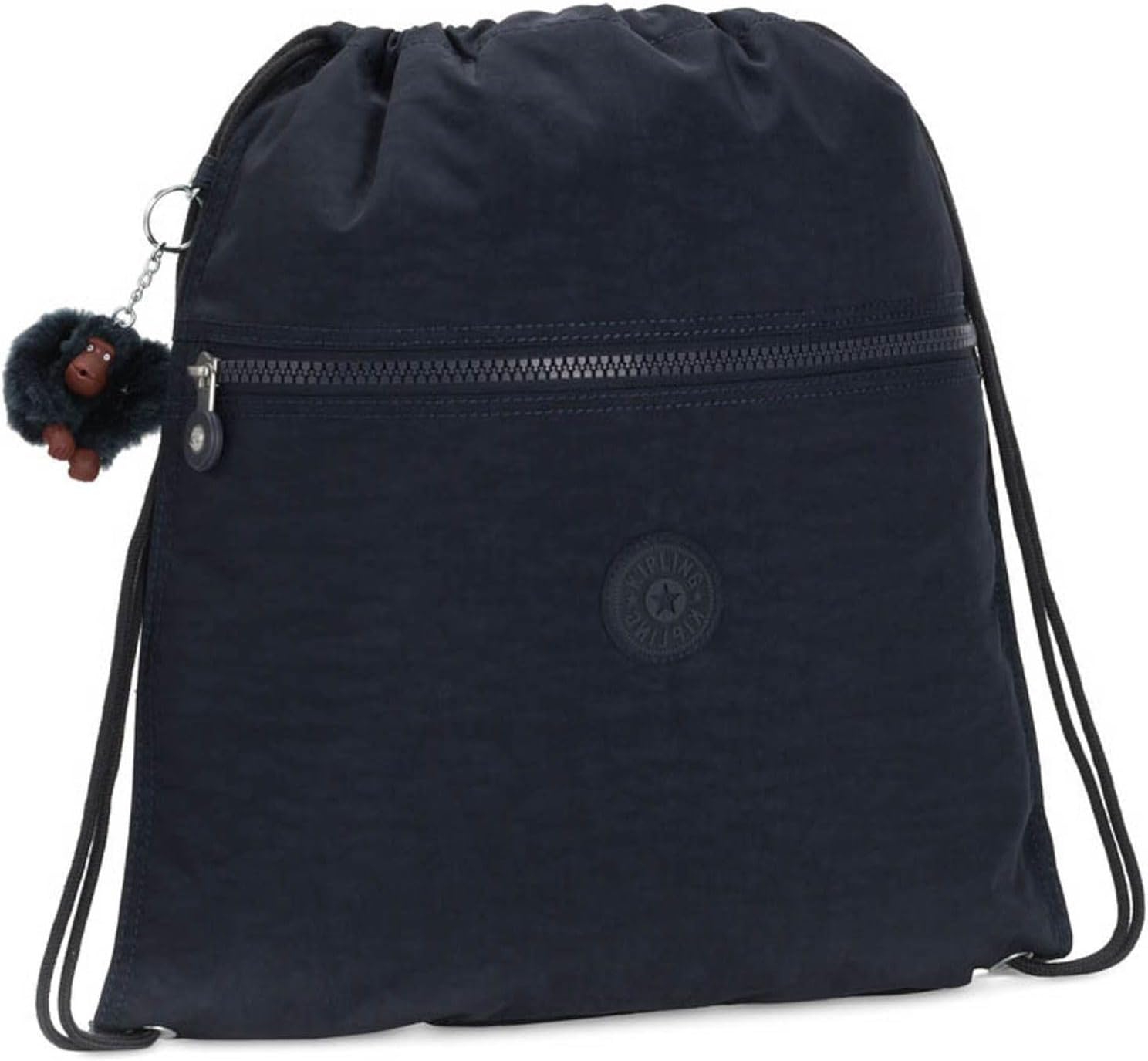 Detalle 2 de Kipling Supertaboo mochila mediana 15 L azul