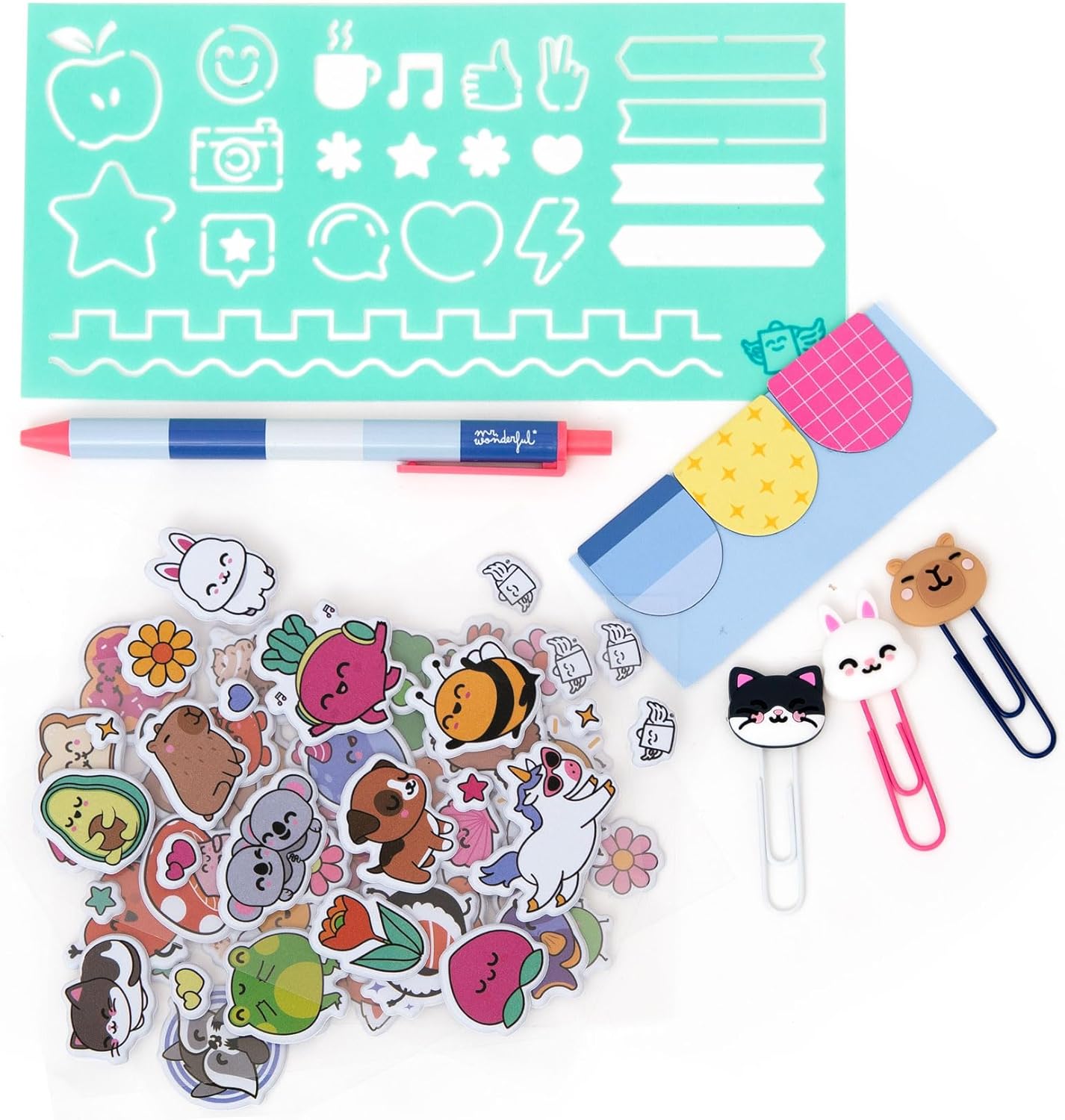 Detalle de Mr. Wonderful - Kit pour décorer ton agenda - This will be fun