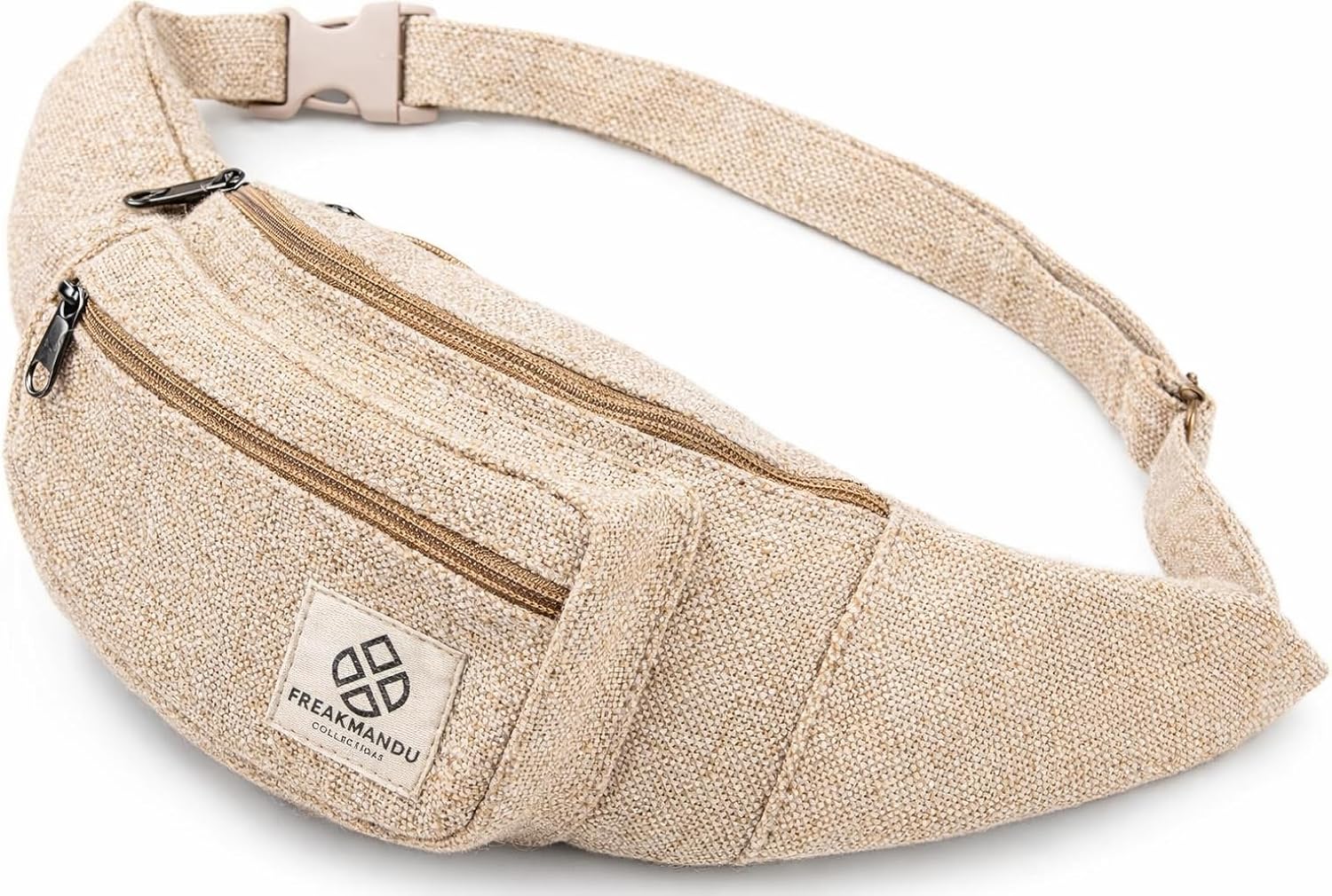Detalle de Freakmandu Hanf-Gürteltasche Nirvana