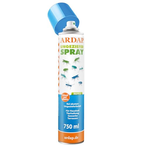 Detalle de ARP ARDAP Repell Ungezieferspray 750ml – Schnelle Abwehr bei akutem Ungezieferbefall