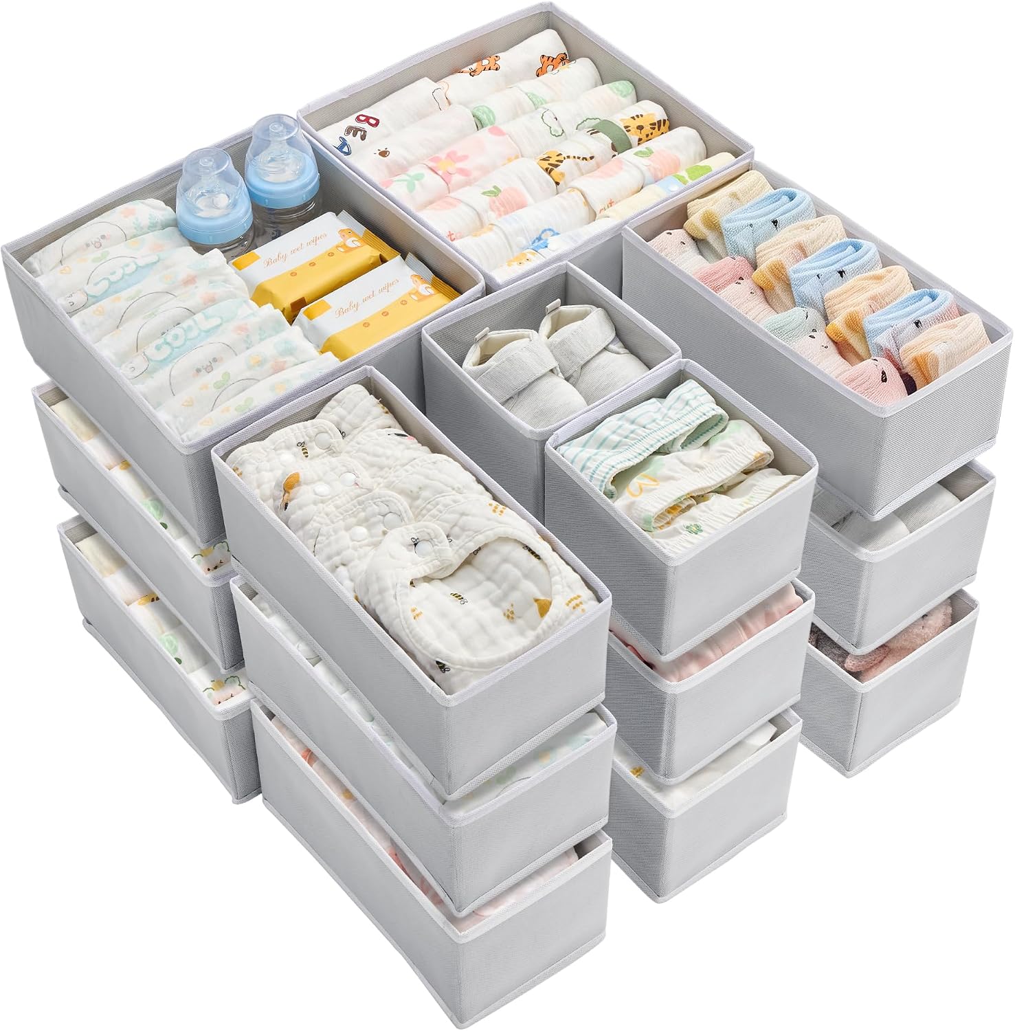 Detalle de Vtopmart Baby Clothes Organizer 18 Pack