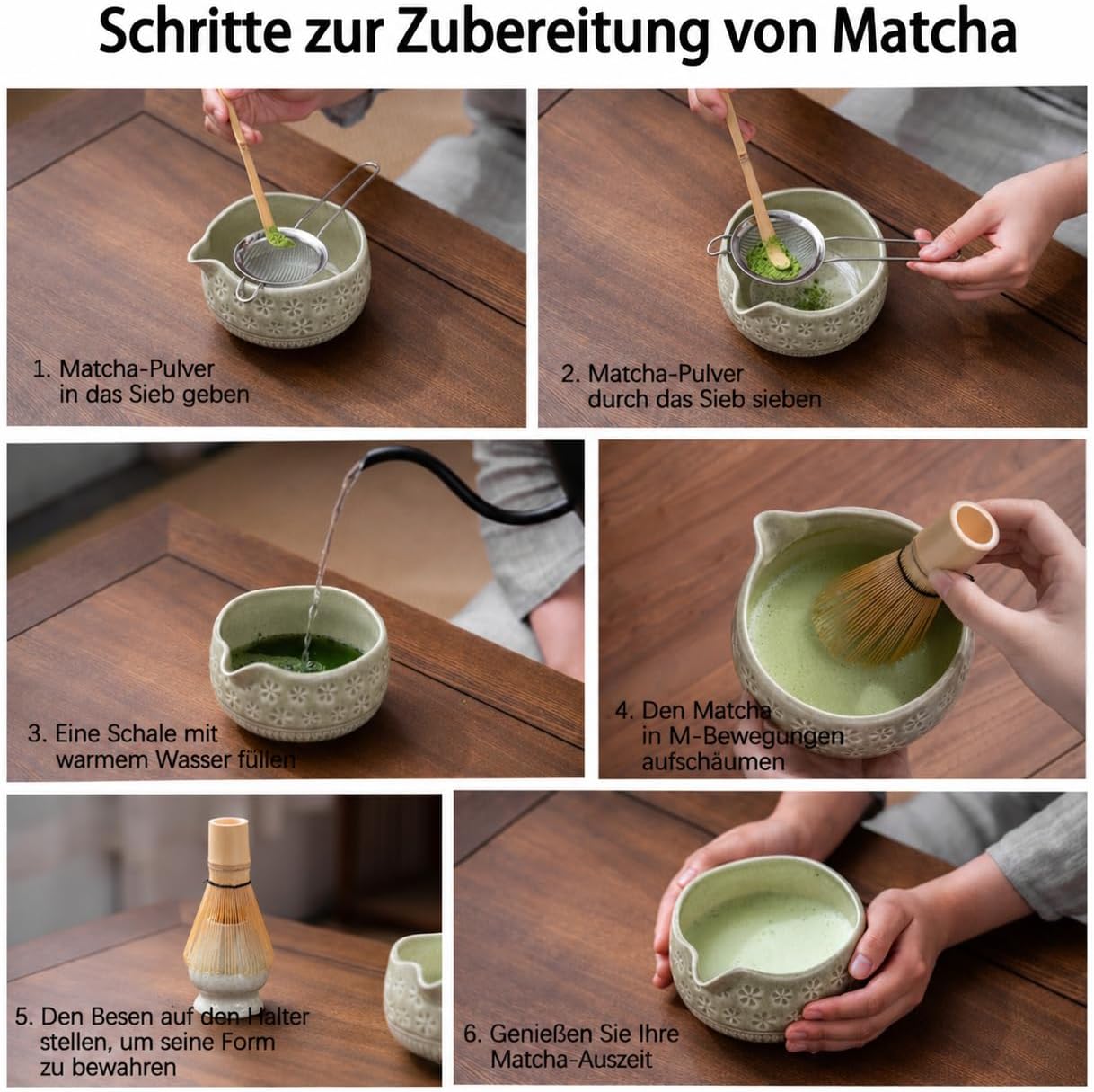 Thumbnail 4 de Buucup Matcha Whisk Set 18 oz Bowl