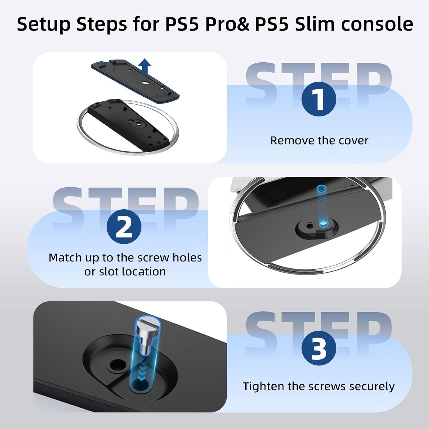 Thumbnail 5 de Suoxiom Vertikaler Standfuß für PS5 Slim