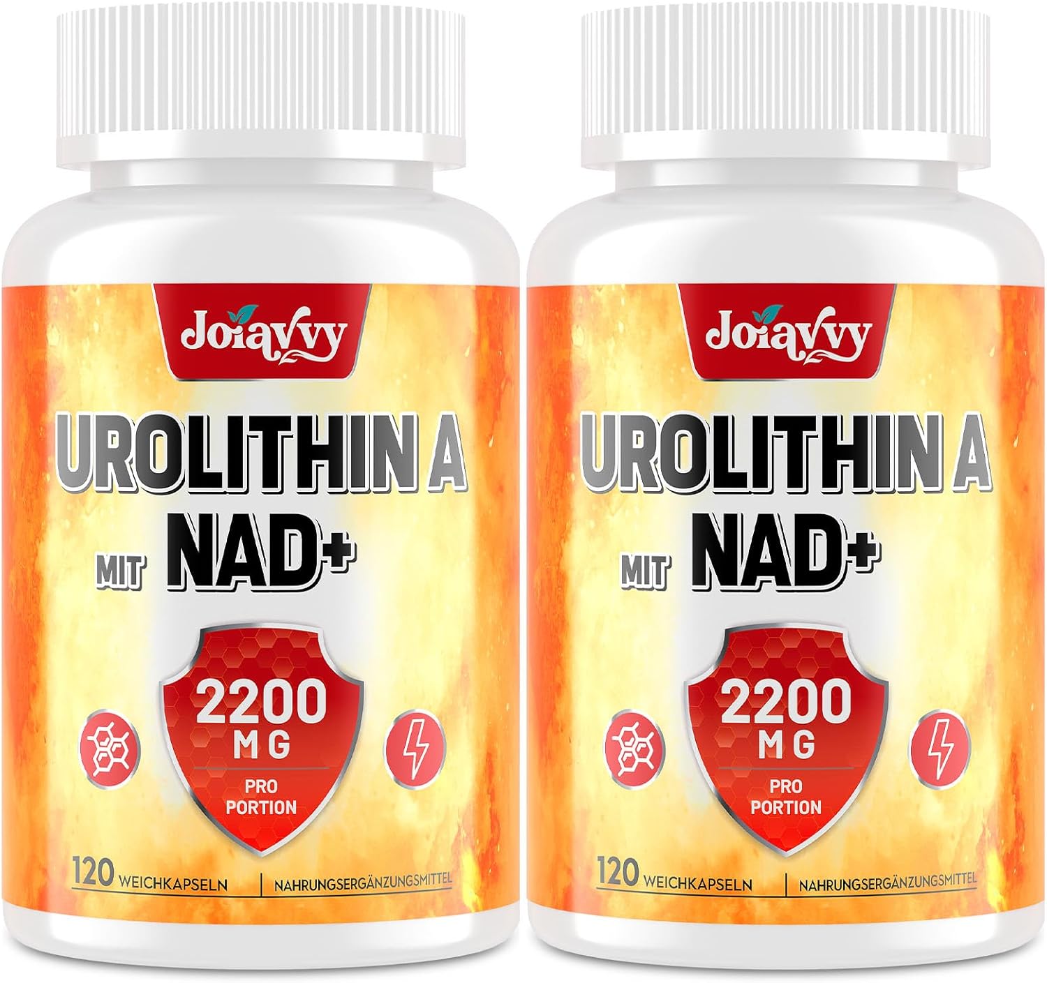 Thumbnail 6 de Joiavvy Urolithine A Gélules 2000 mg par portion + NAD+ 200 mg – Complément mitochondrial 2 en 1