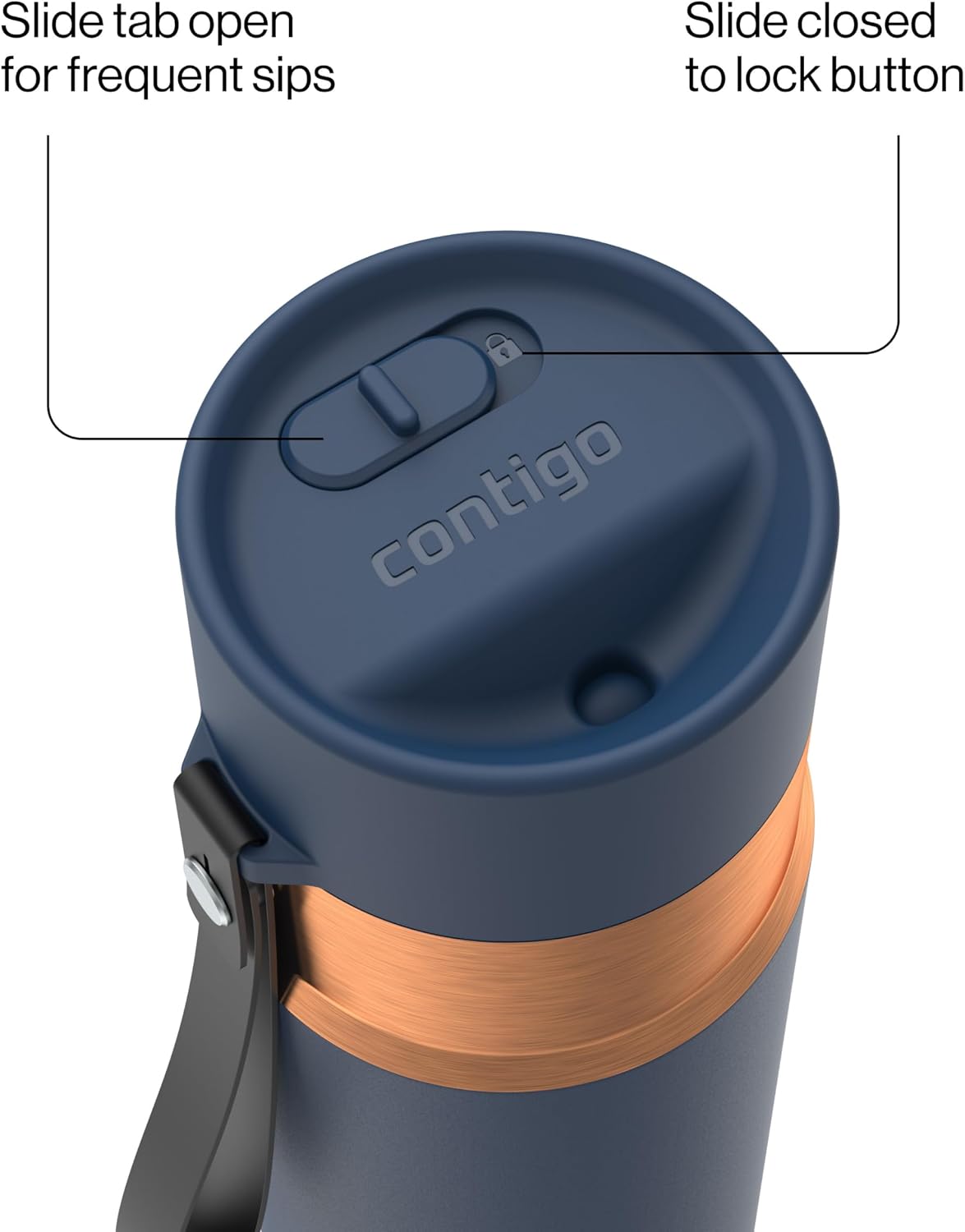 Detalle de Contigo water bottle, 16 oz