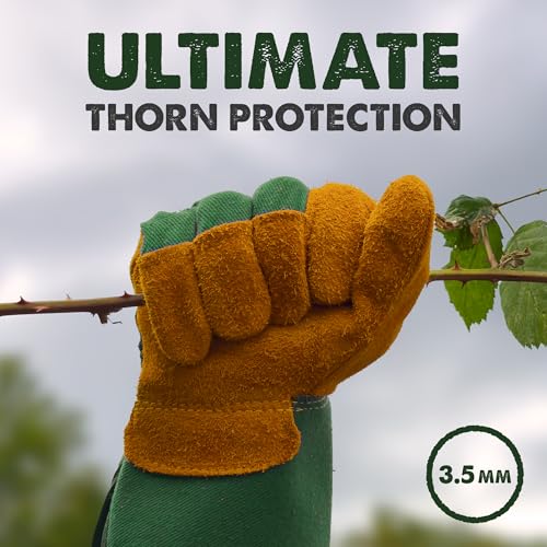 Detalle 2 de DIY Doctor Heavy Duty Thorn Proof Gardening Gloves for Men, 1 Pair