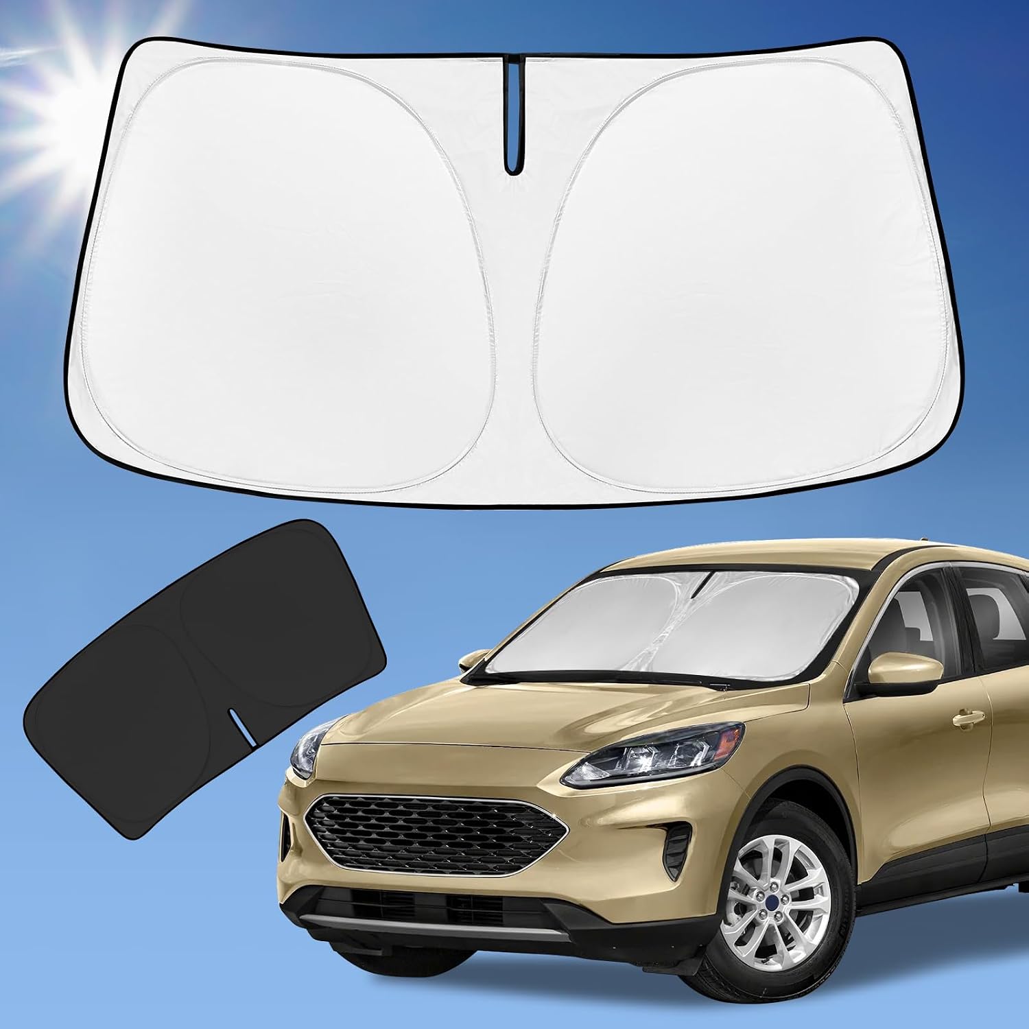 Thumbnail 6 de Honda Civic Windshield Sun Shade 2016–2021