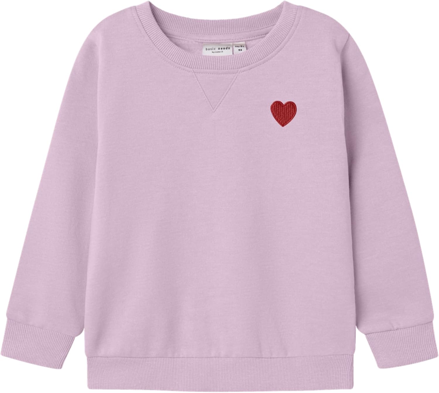 Detalle de Name IT Mädchen Nmfvima Ls Sweat Bru Noos (1er Pack) – Rundhals-Sweatshirt mit weicher Innenseite