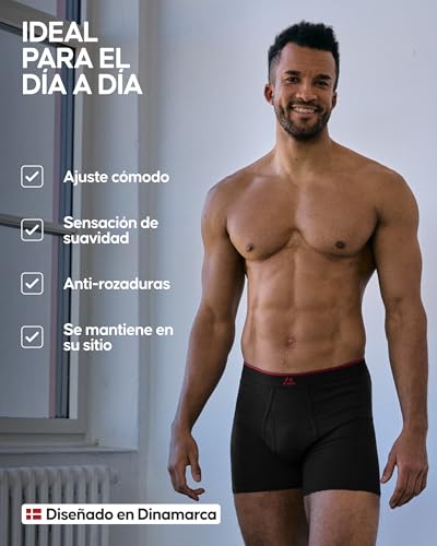 Thumbnail 2 de DANISH ENDURANCE pack de 6 calzoncillos bóxer de bambú premium para hombre (hasta 3XL)