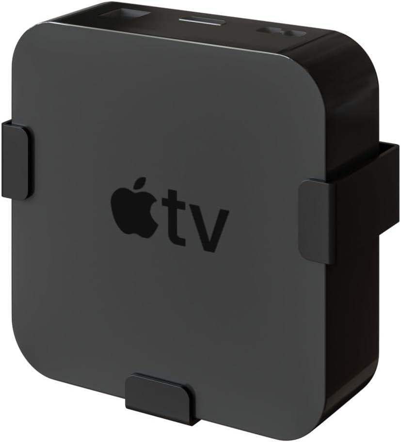Thumbnail 6 de Hama magnetische Wandhalterung für Apple TV HD (4. Generation) & 4K (1.–3. Generation) – schwarz