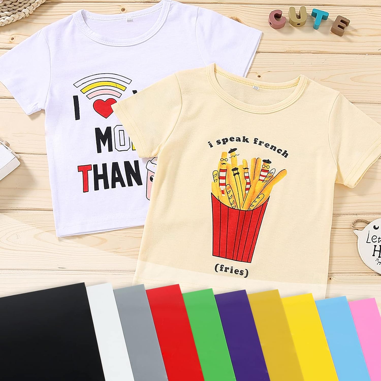 Thumbnail 3 de Lya Vinyl Plotterfolie 30,5 cm zum Aufbügeln 👕