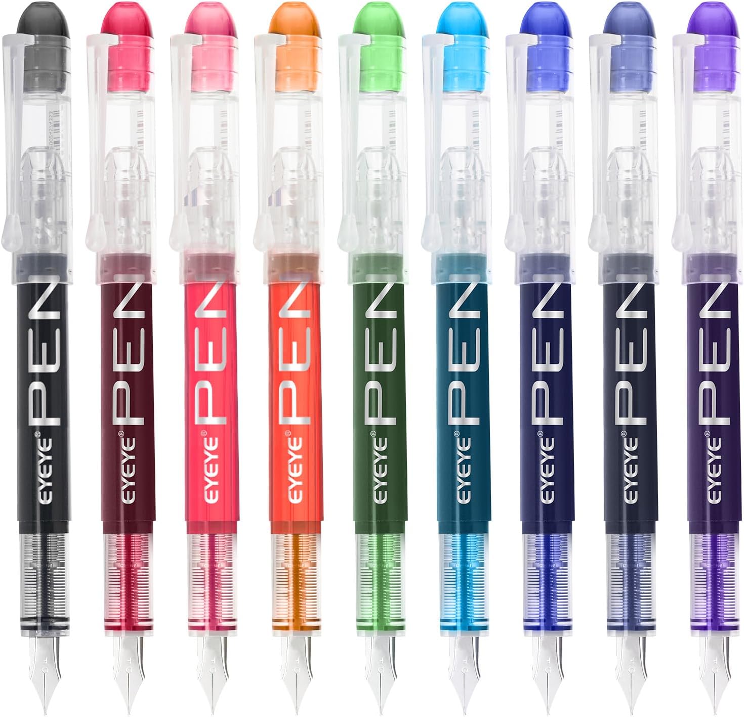 Thumbnail 5 de EYEYE Fountain Pens, 9-Pack