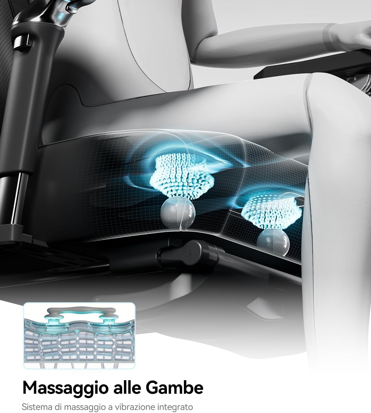 Thumbnail 4 de AutoFull M6 Ultra 2.0: Sedia Gaming Massaggiante Ergonomica, Ventilata e Riscaldata
