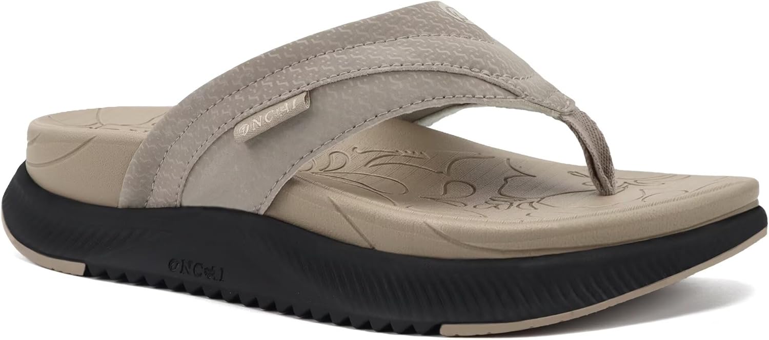 Thumbnail 6 de ONCAI Women's Orthotic Cushion Flip Flops: Arch Support, Deep Heel Cup, and Recovery Comfort