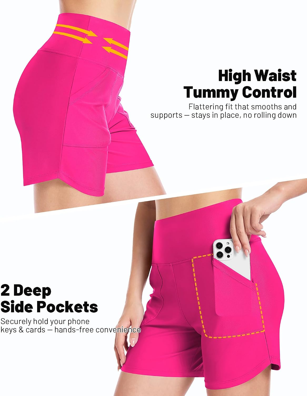 Thumbnail 4 de Moozava Women's Swim Board Shorts, 3/5/7/9-Inch Lengths