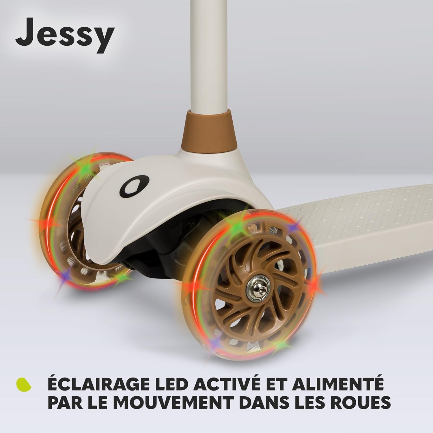 Thumbnail 5 de LIONELO Jessy : Trottinette d'équilibre à 3 roues pour enfants (3 ans à 50 kg) – Brown