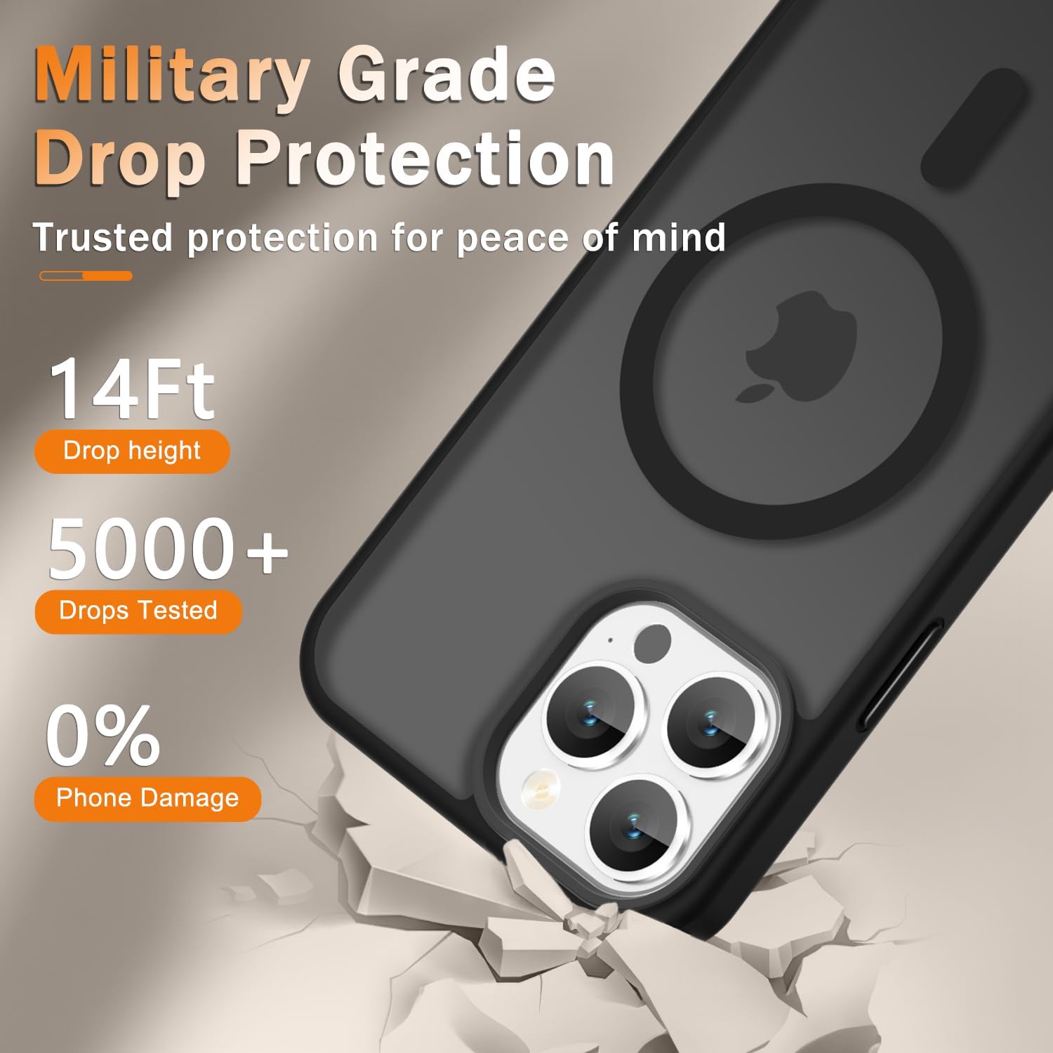 Detalle 2 de YENAPOON iPhone 14 Pro Case