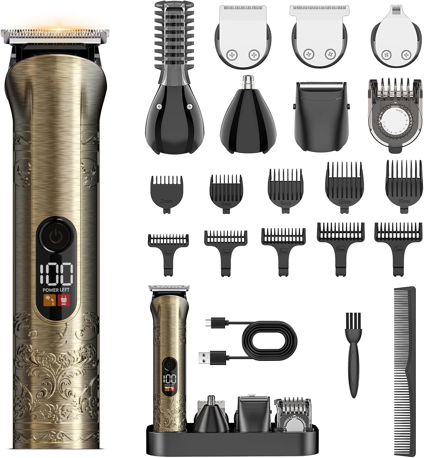 Detalle de Tondeuse cheveux 17-en-1 multifonction ✂