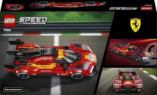 Thumbnail 8 de LEGO Speed Champions Ferrari 499P 77261: Coche de Carreras para Exposición y Juego