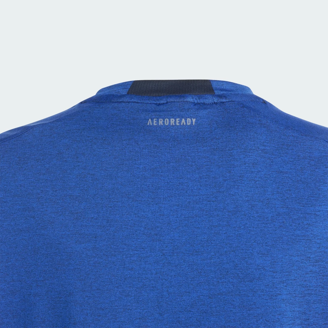 Detalle de Camiseta Training AEROREADY Heather (Adolescentes) de Adidas