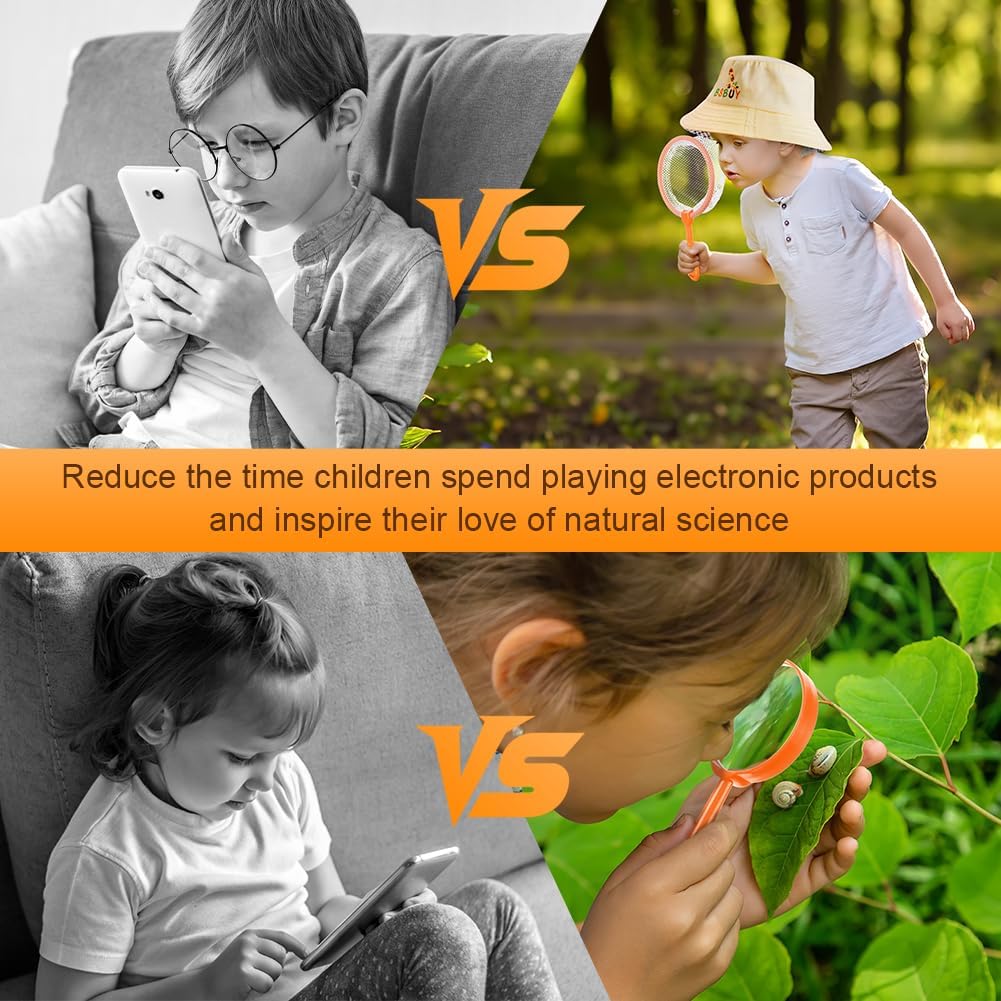Thumbnail 3 de BSBUY Kids Explorer Kit Outdoor Adventure Set (Bug Hunting) – 4-piece vest, hat, magnifying glass & insect net