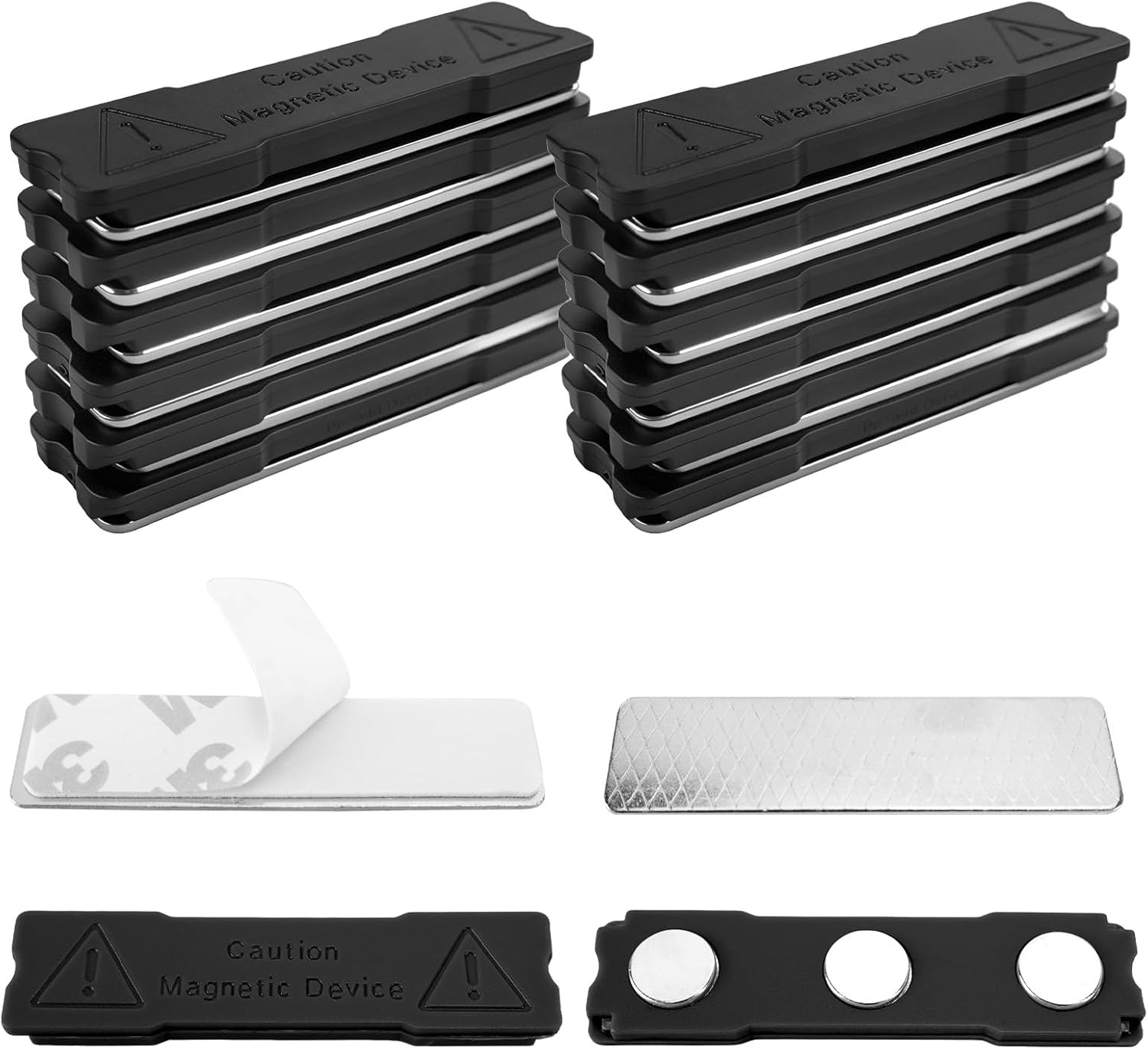 Thumbnail 3 de Selbstklebende Magnet Clips Set – Starke Magnete für Stoff, Netze & DIY, 16-teilig