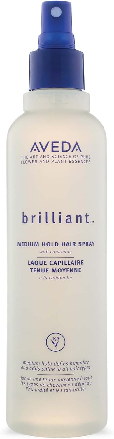 Detalle de Aveda Brilliant Medium Hold Hair Spray – Non-Aerosol, 250ml