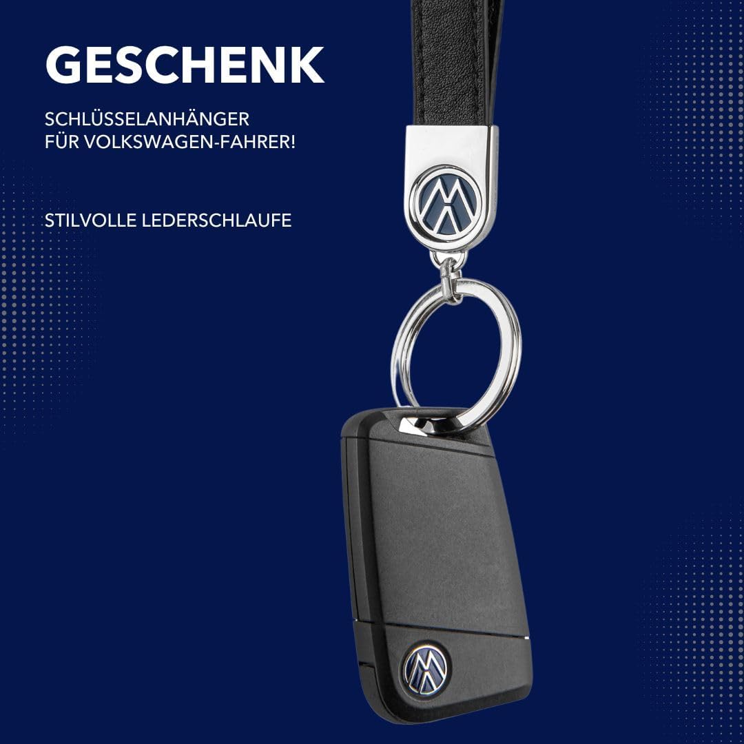 Thumbnail 5 de Troika VW LEATHER Schlüsselanhänger 26 g 🔑