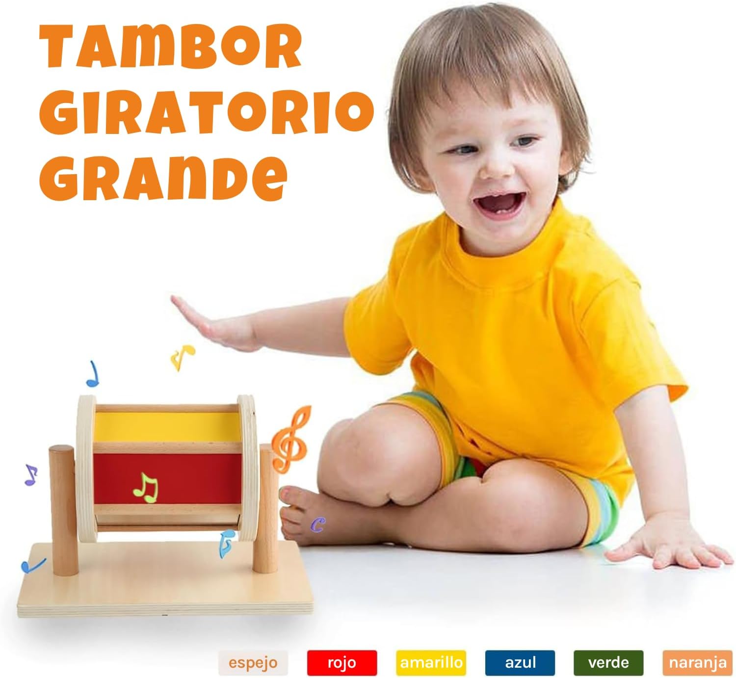 Thumbnail 4 de Montessori Baby Toys Play Kit with Mirror and Knob Puzzle