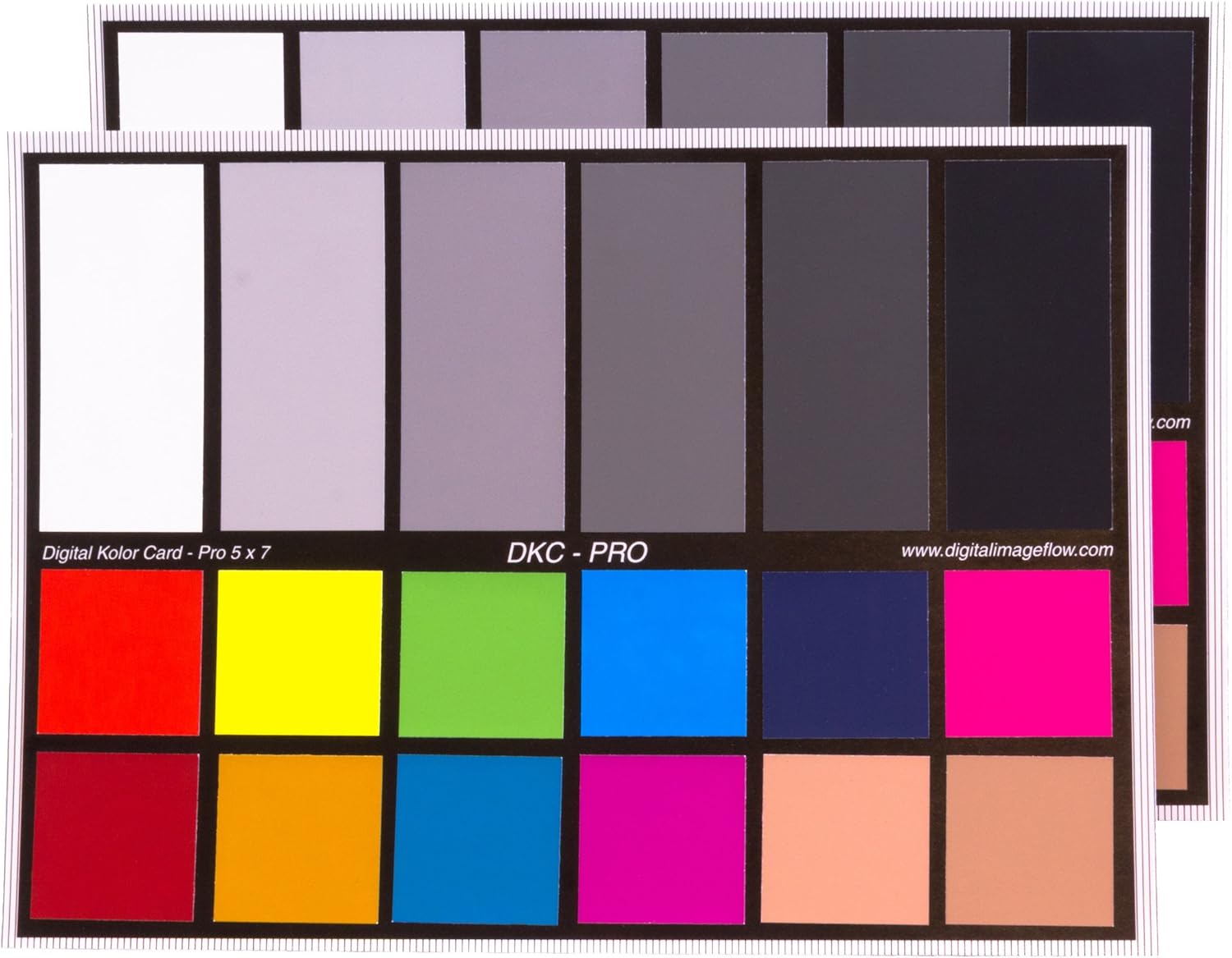 Thumbnail 5 de DGK Color Tools DKC-Pro カラーチャート 5インチ x 7インチ、18色パッチ・12%／18%グレー・スタンド付き