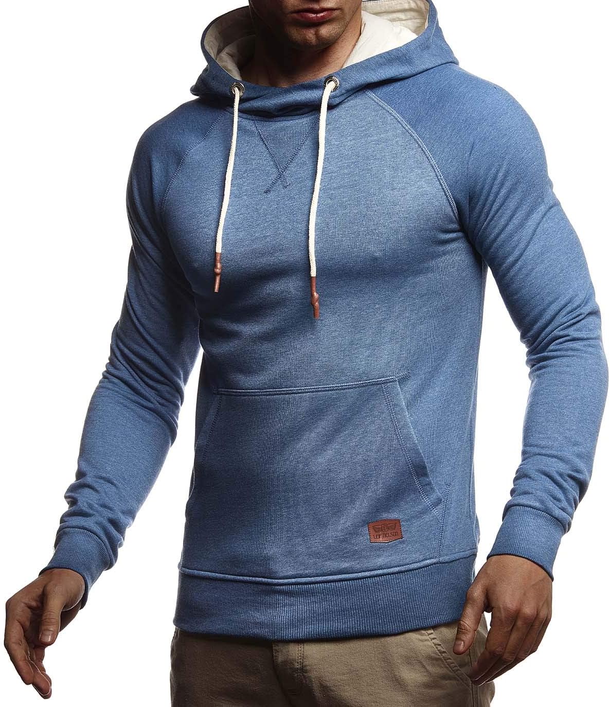 Thumbnail 4 de Leif Nelson LN8125 – Sweat-shirt à capuche homme coupe ajustée, style moderne