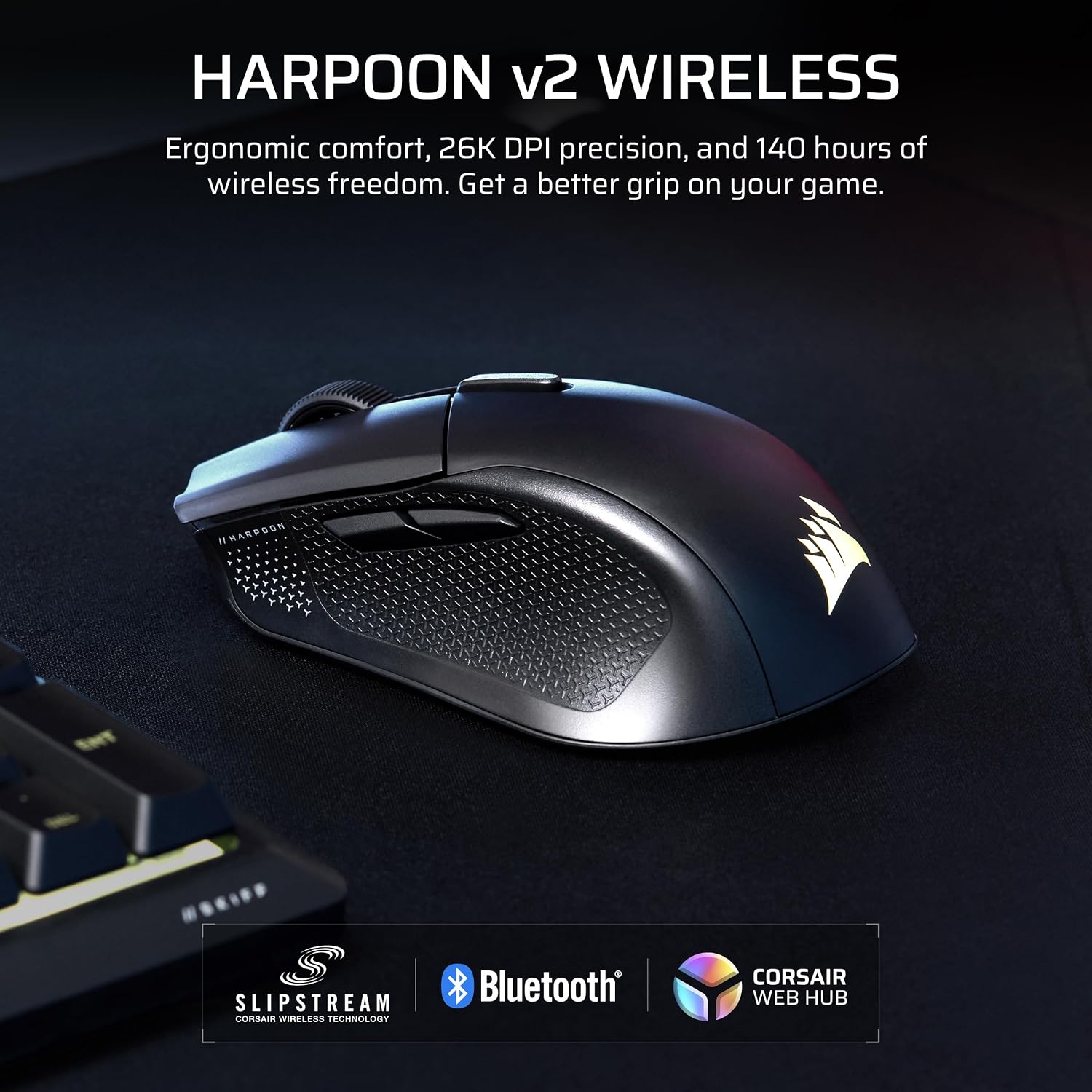 Thumbnail 1 de CORSAIR wireless gaming mouse v2
