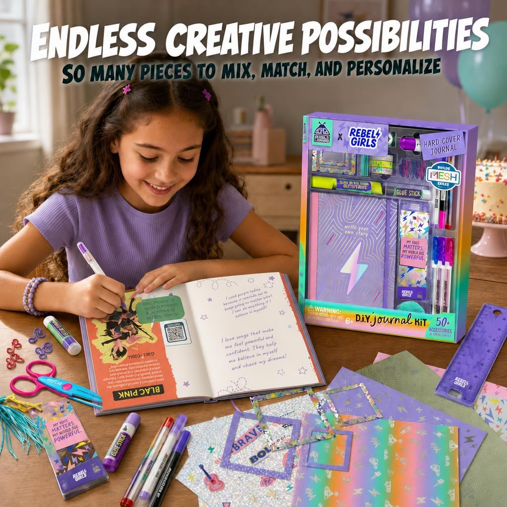 Thumbnail 4 de Rebel Girls DIY Journal Kit journaling kit for ages 8-12